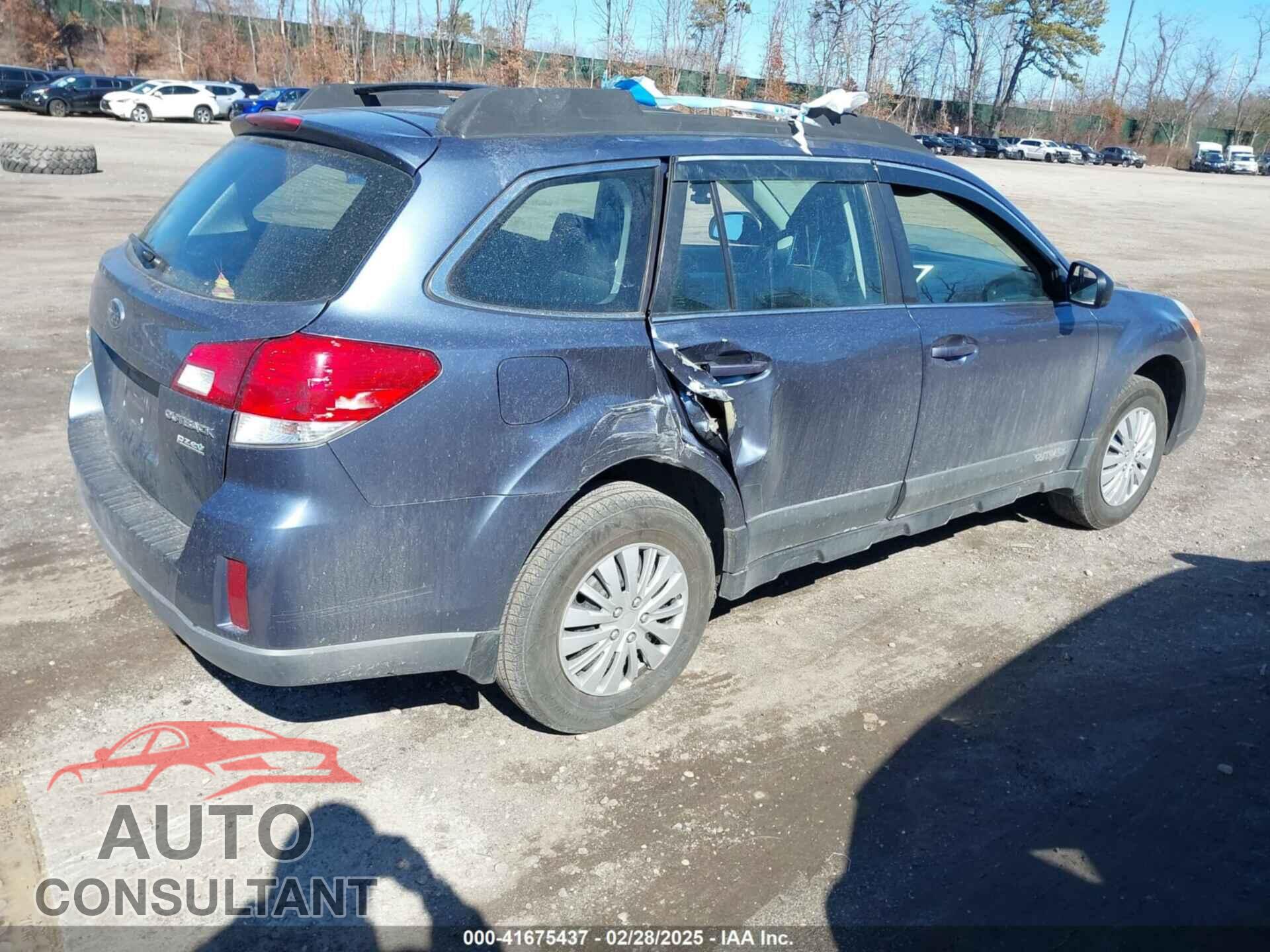 SUBARU OUTBACK 2013 - 4S4BRBAC0D3260899