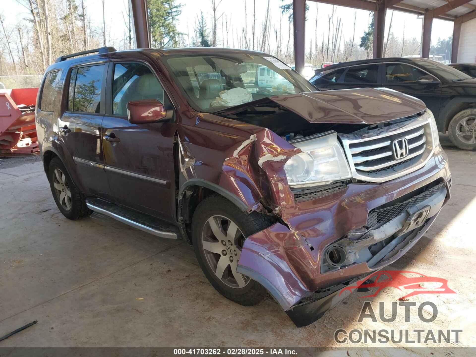 HONDA PILOT 2015 - 5FNYF4H95FB023618