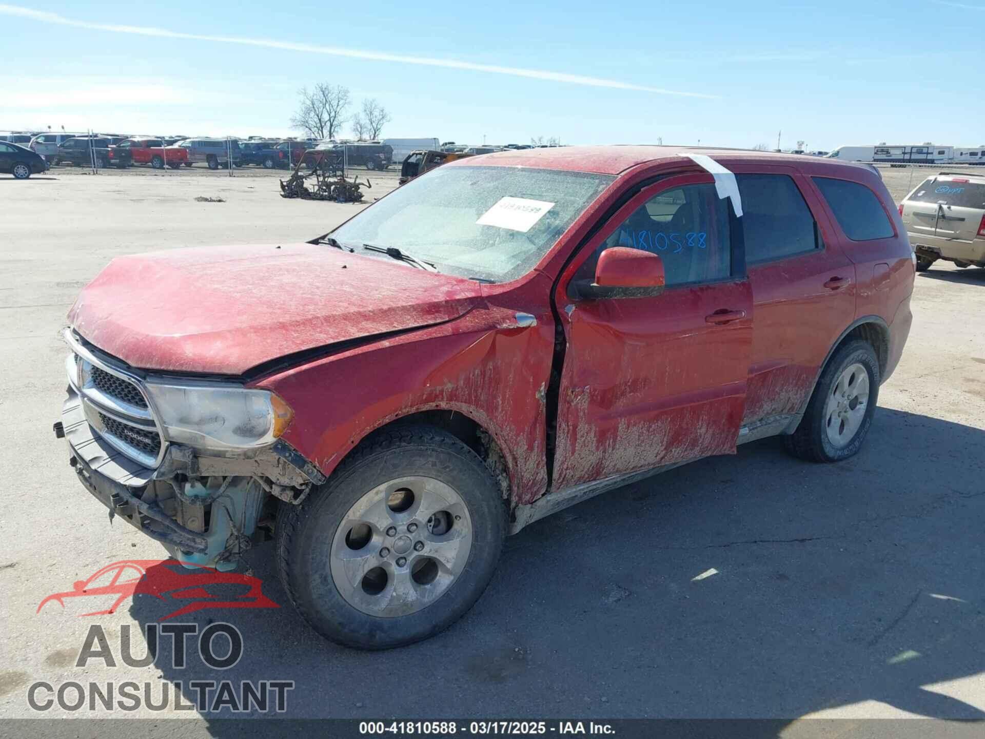 DODGE DURANGO 2011 - 1D4RE2GG4BC639770