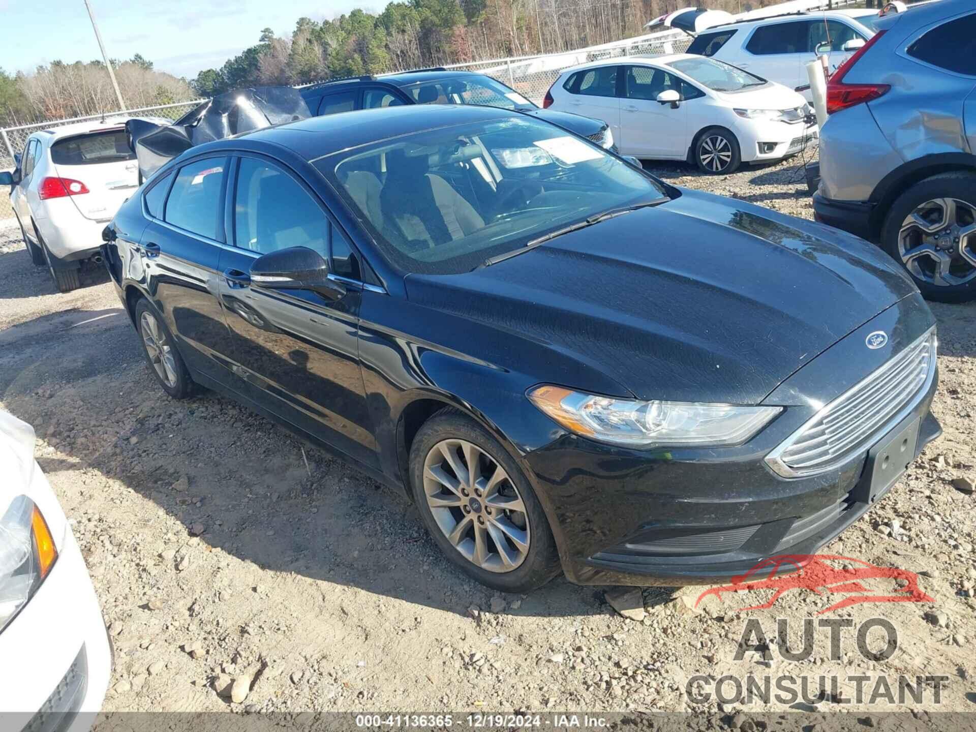 FORD FUSION 2017 - 3FA6P0H74HR401138