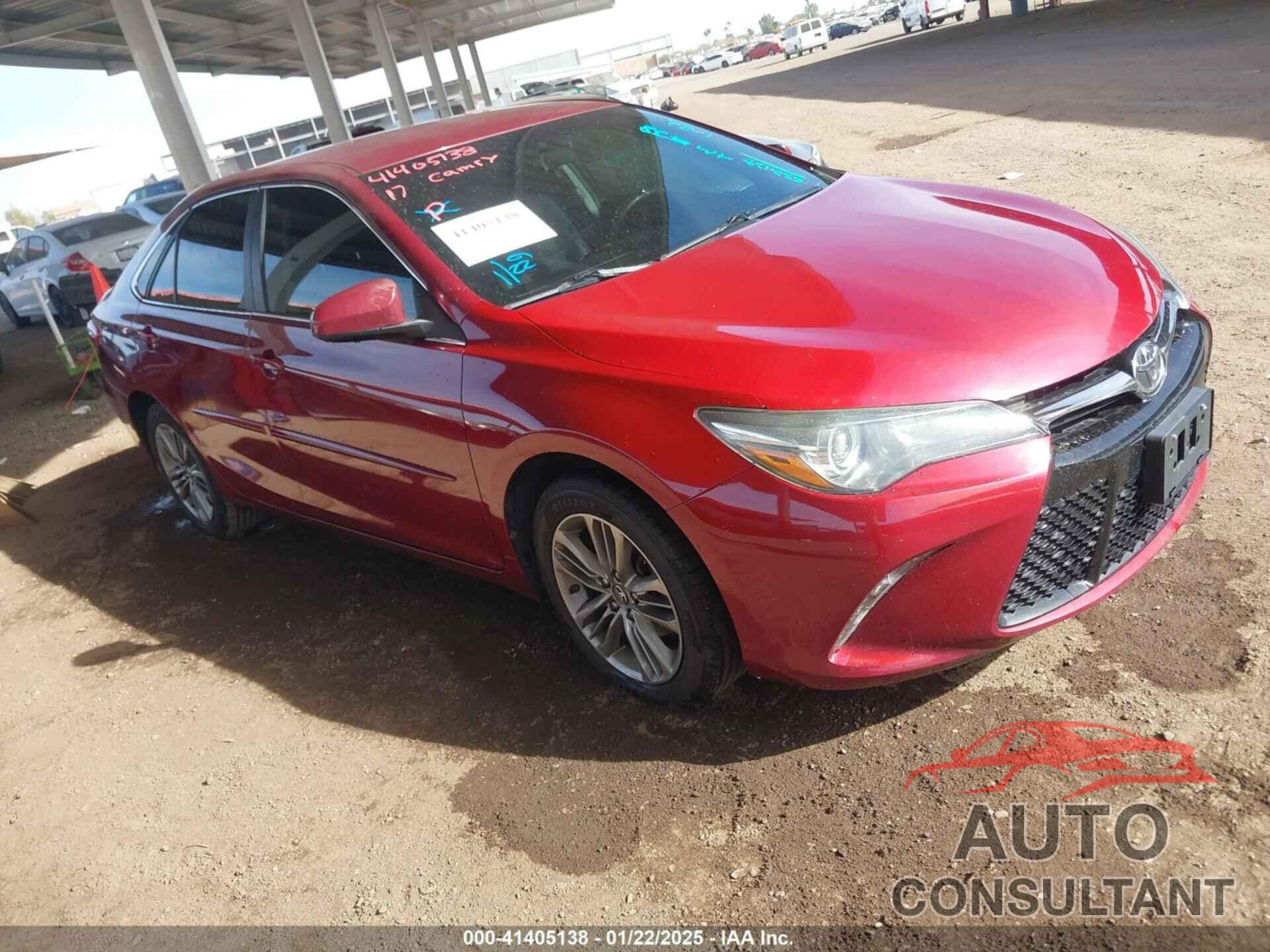 TOYOTA CAMRY 2017 - 4T1BF1FK4HU632134
