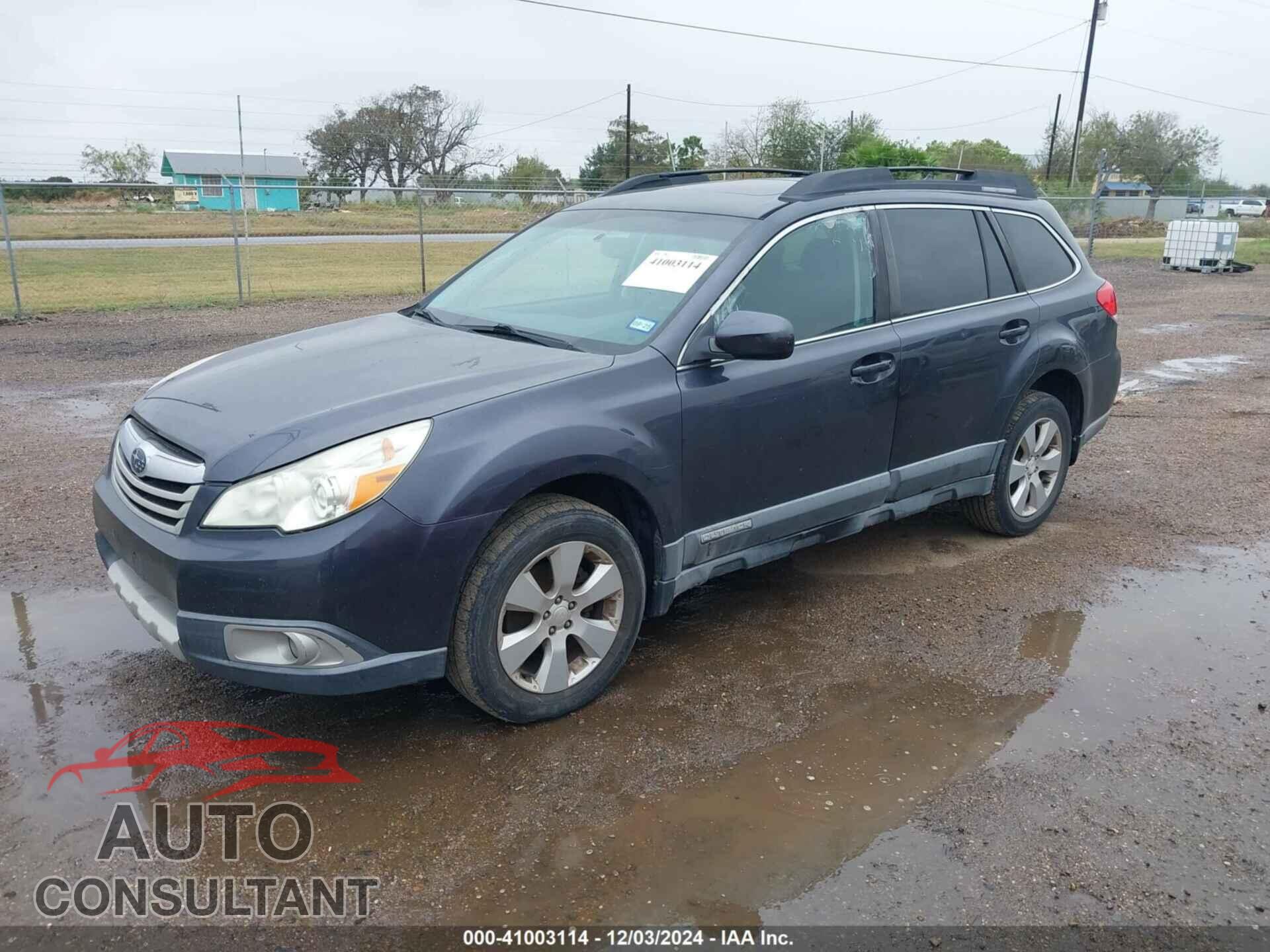 SUBARU OUTBACK 2011 - 4S4BRBLC4B3418669