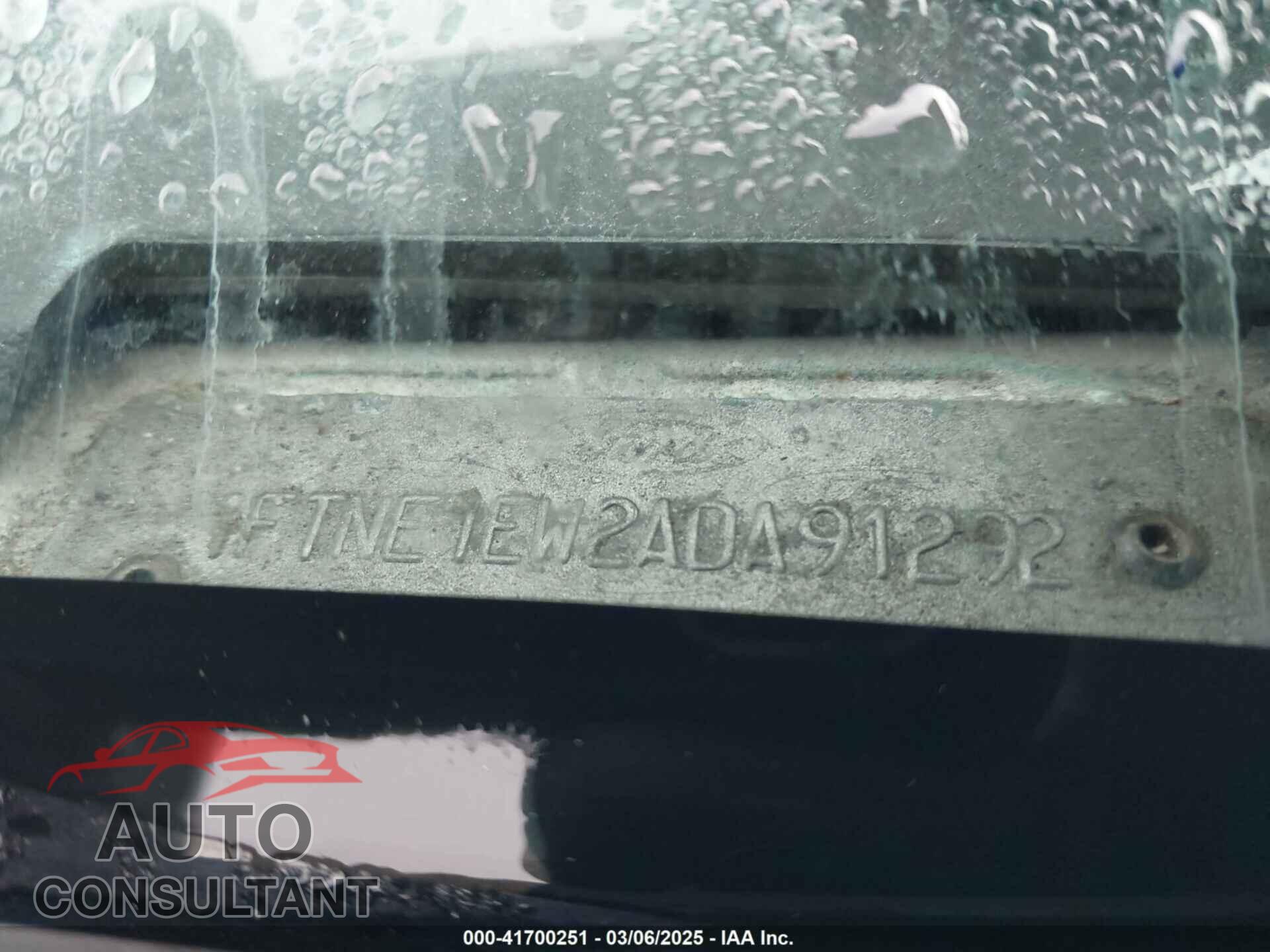 FORD E-150 2010 - 1FTNE1EW2ADA91292