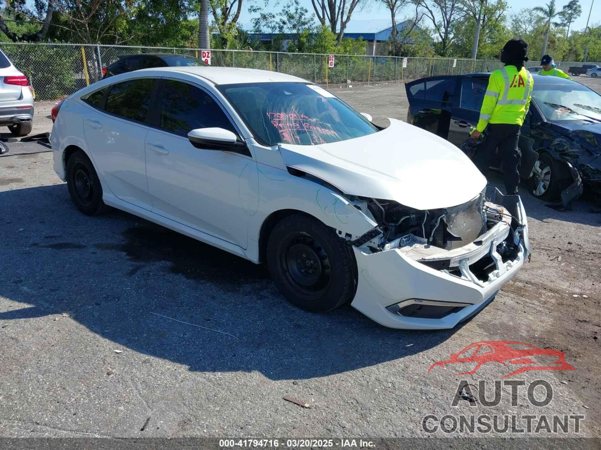 HONDA CIVIC 2019 - 2HGFC2F60KH515136