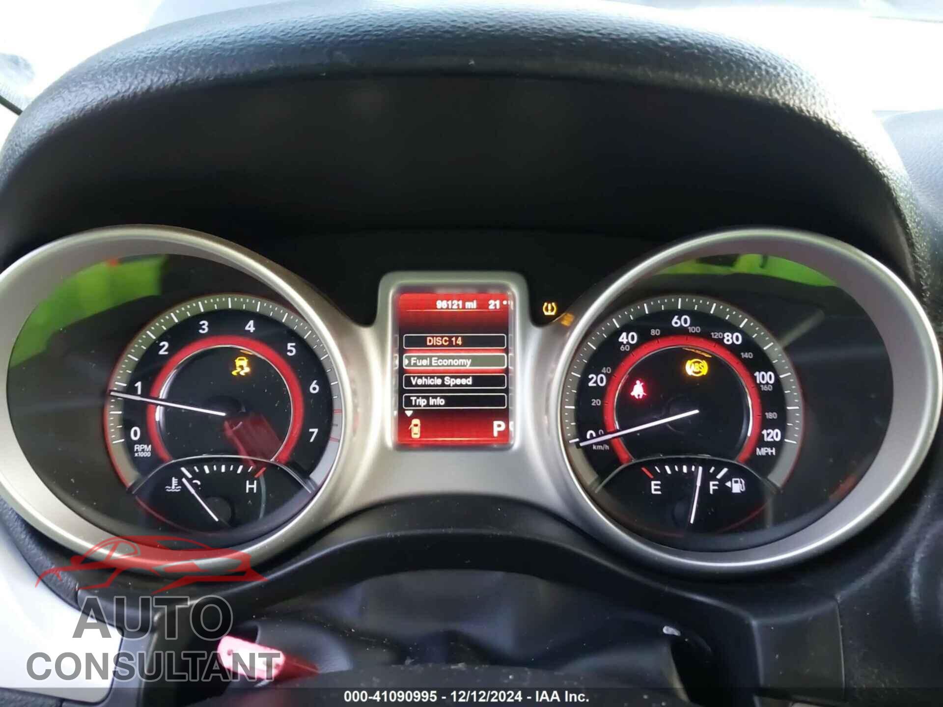 DODGE JOURNEY 2015 - 3C4PDCAB2FT587477