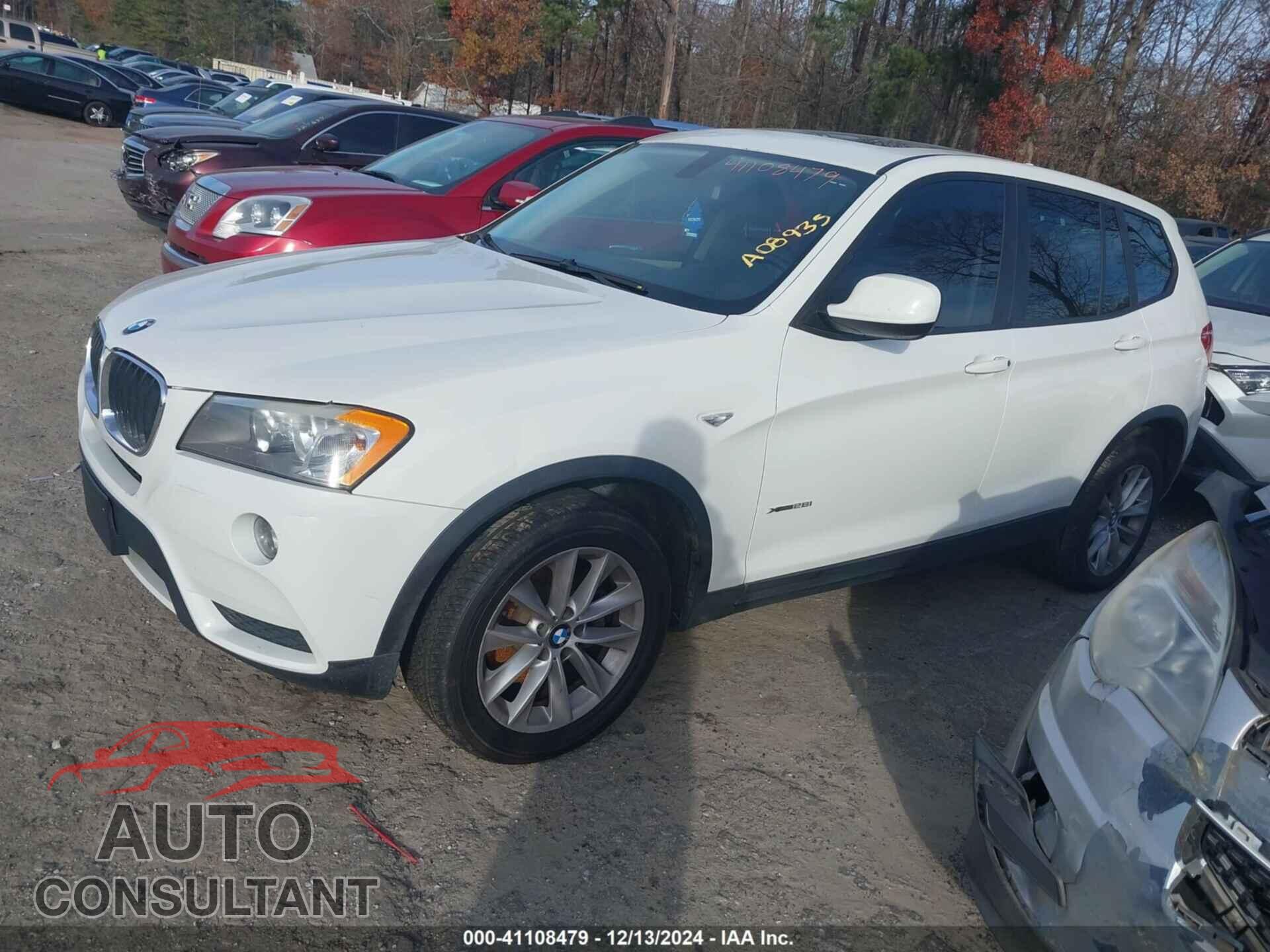BMW X3 2013 - 5UXWX9C54D0A08935