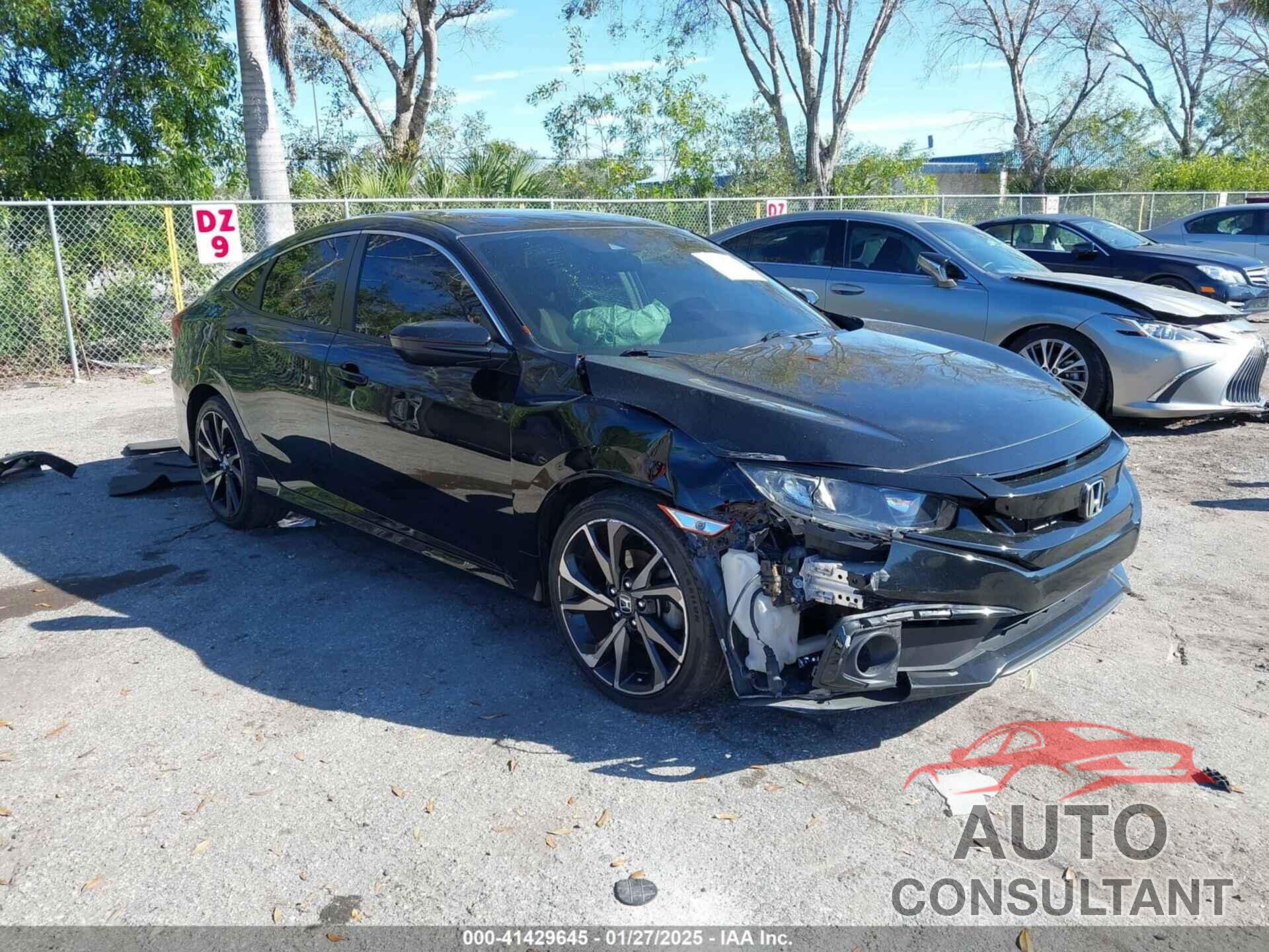 HONDA CIVIC 2021 - 2HGFC2F86MH551028