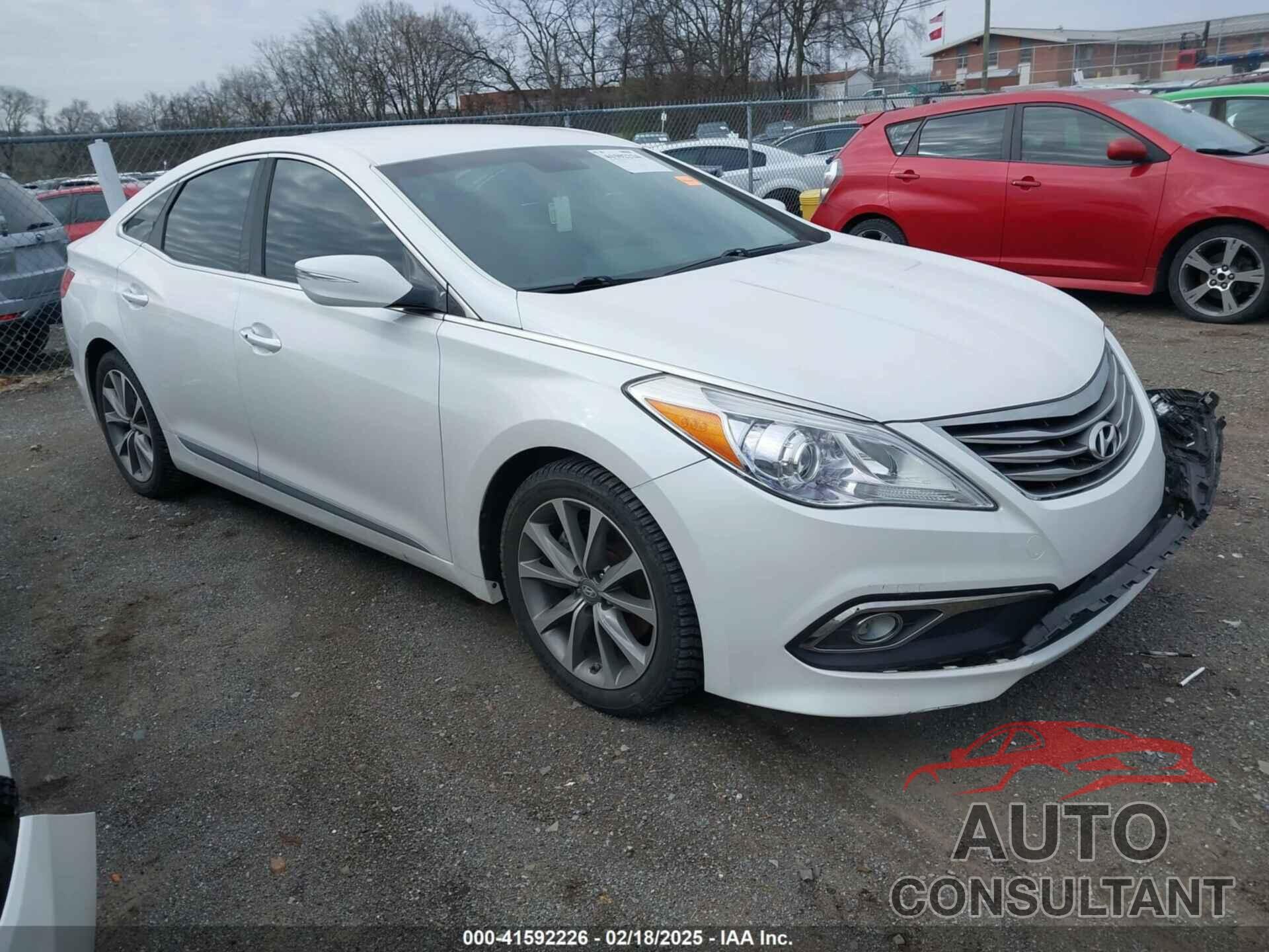 HYUNDAI AZERA 2016 - KMHFG4JGXGA504158