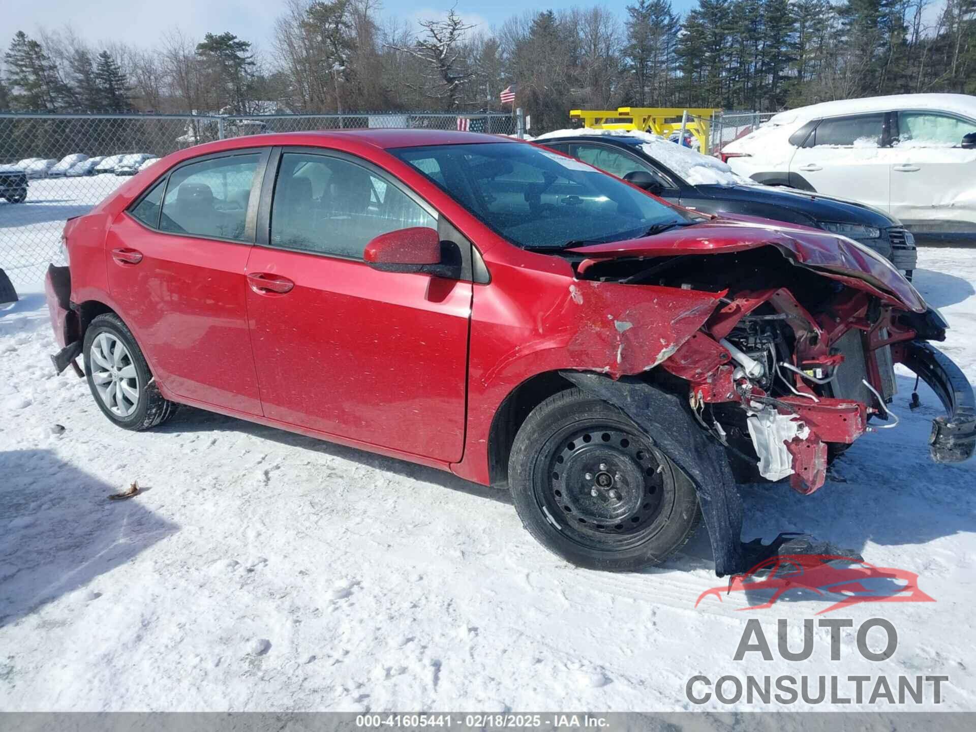 TOYOTA COROLLA 2016 - 2T1BURHE4GC696671
