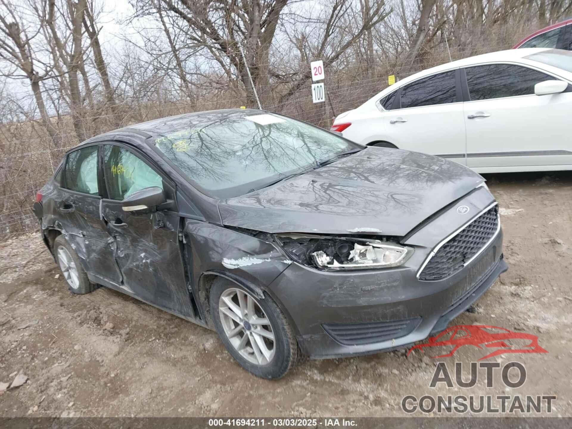FORD FOCUS 2017 - 1FADP3F25HL270283