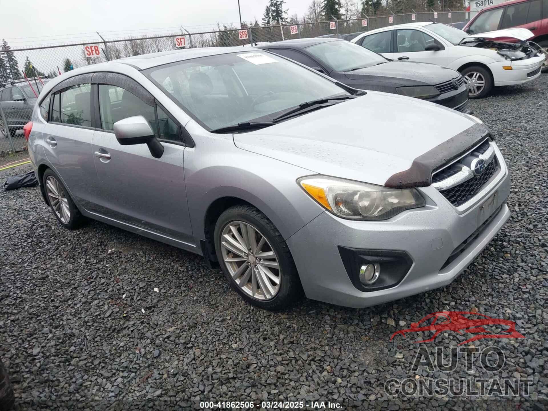 SUBARU IMPREZA 2012 - JF1GPAH69CH201657