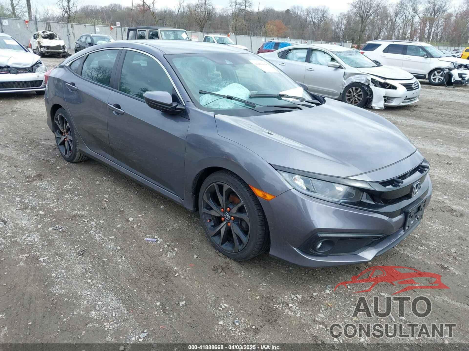 HONDA CIVIC 2019 - 2HGFC2F81KH507225