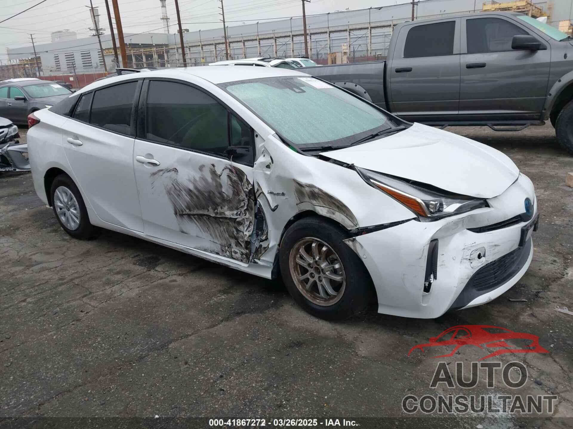 TOYOTA PRIUS 2021 - JTDKAMFU6M3150707