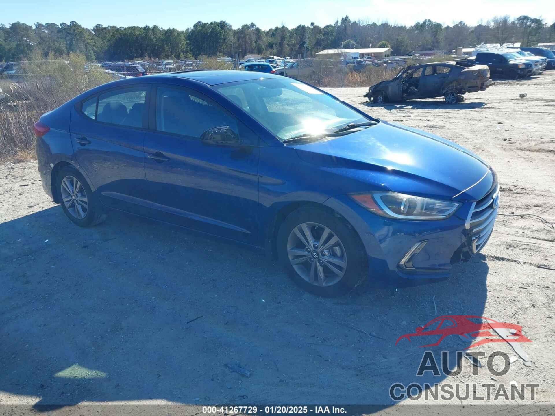 HYUNDAI ELANTRA 2017 - 5NPD84LF4HH177795