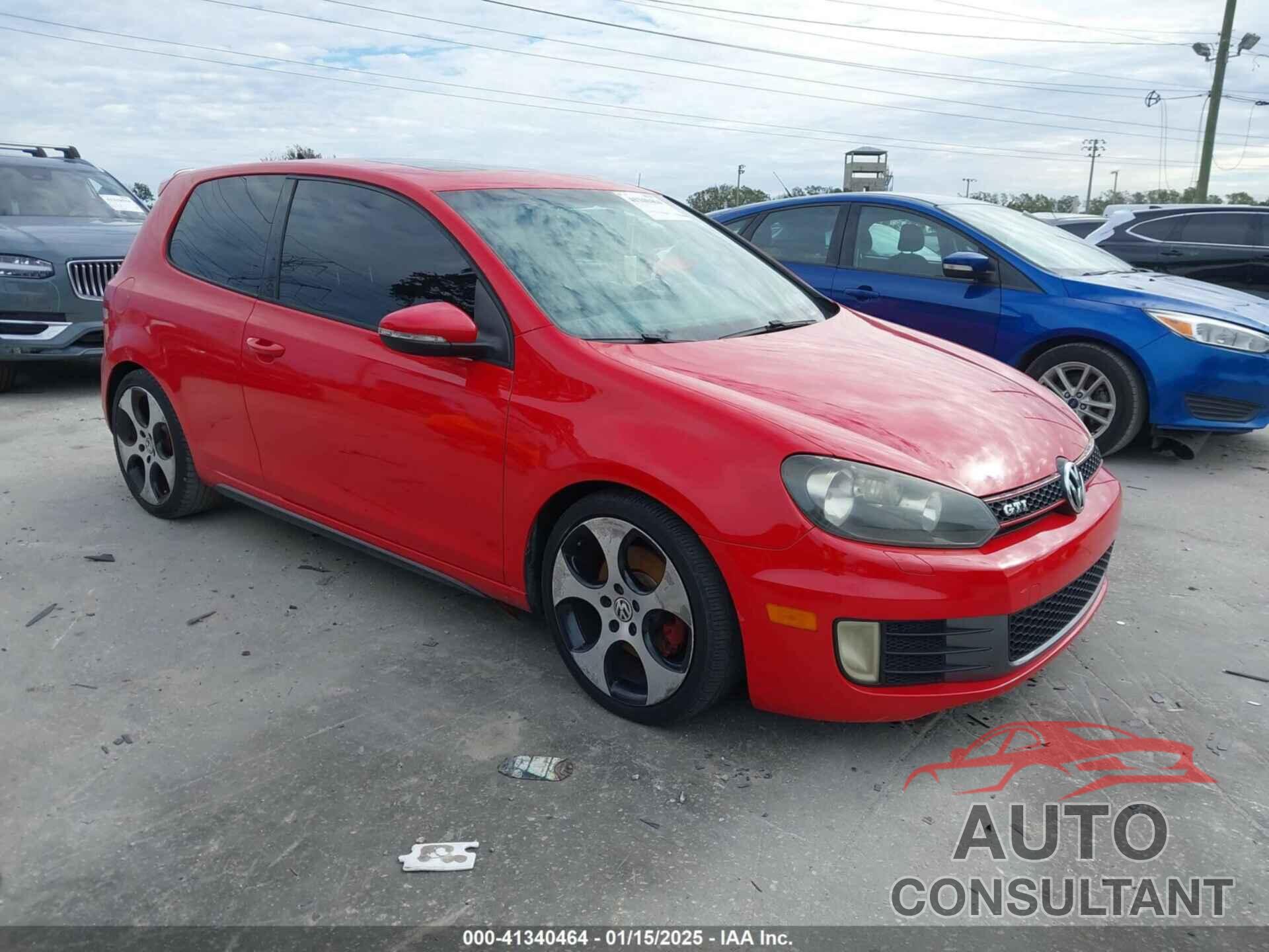 VOLKSWAGEN GTI 2013 - WVWFV7AJ9DW090182