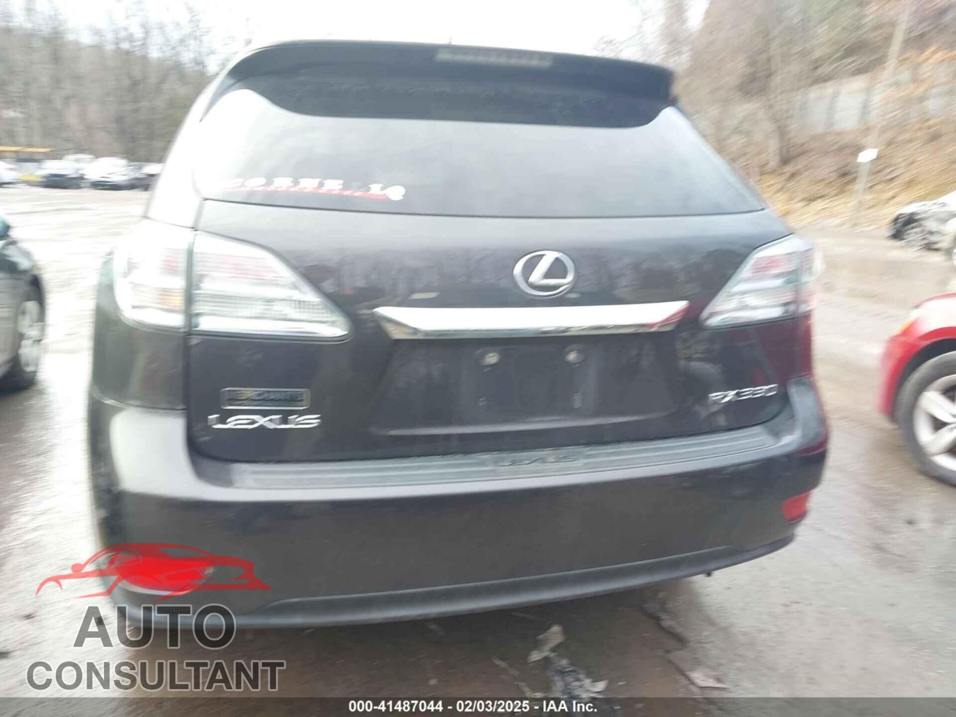LEXUS RX 350 2010 - 2T2BK1BA5AC068733