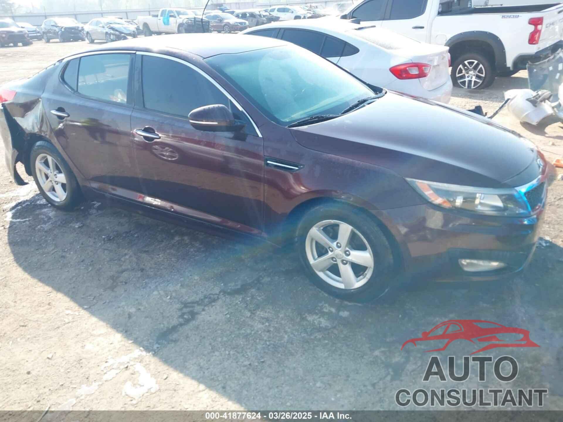 KIA OPTIMA 2014 - 5XXGM4A76EG262925