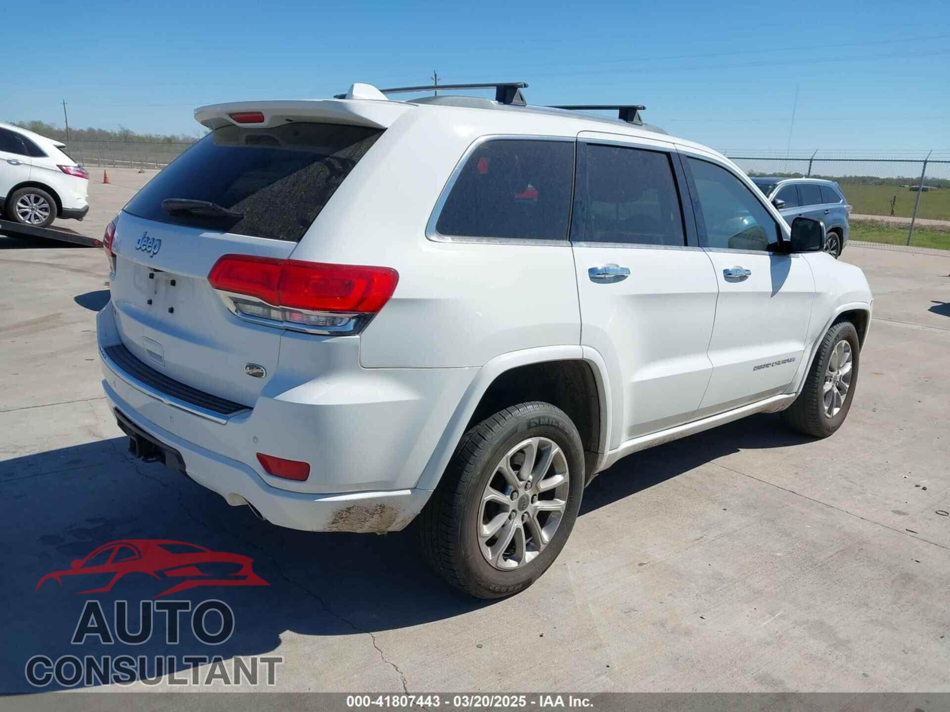 JEEP GRAND CHEROKEE 2014 - 1C4RJFCT3EC169321