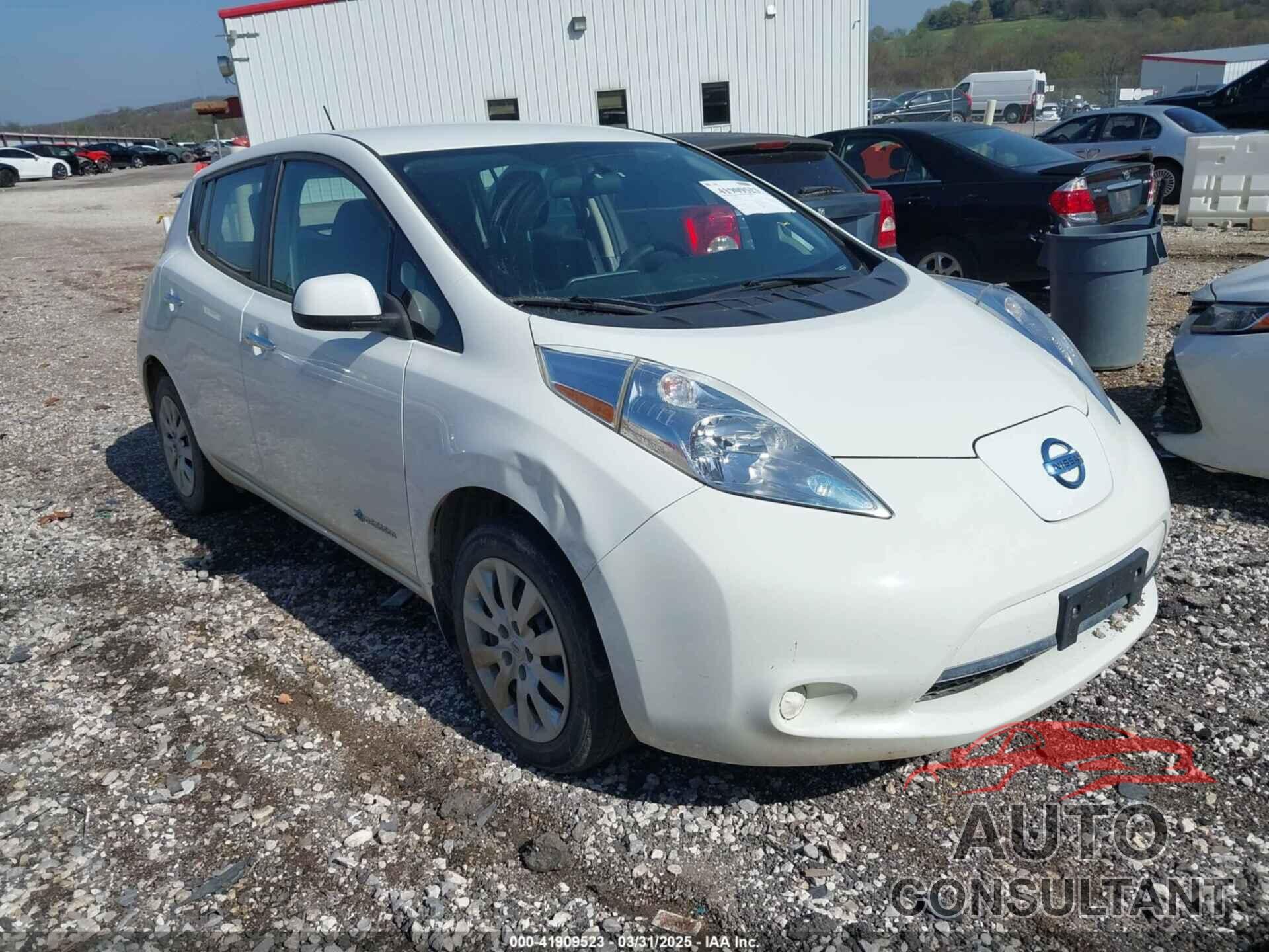 NISSAN LEAF 2016 - 1N4BZ0CP5GC312949