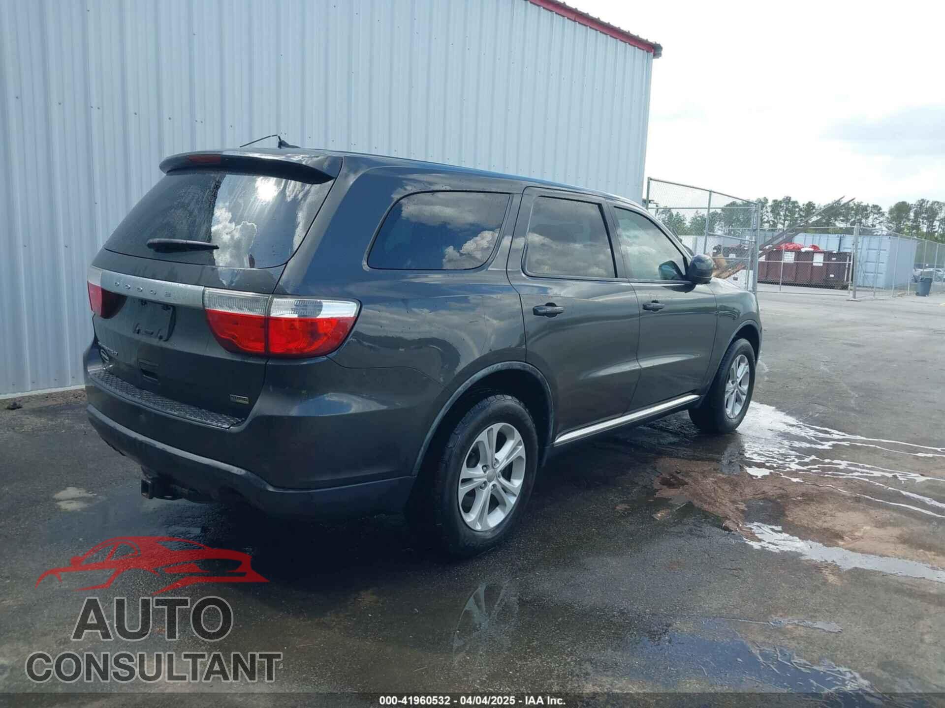 DODGE DURANGO 2011 - 1D4RD2GG2BC741605
