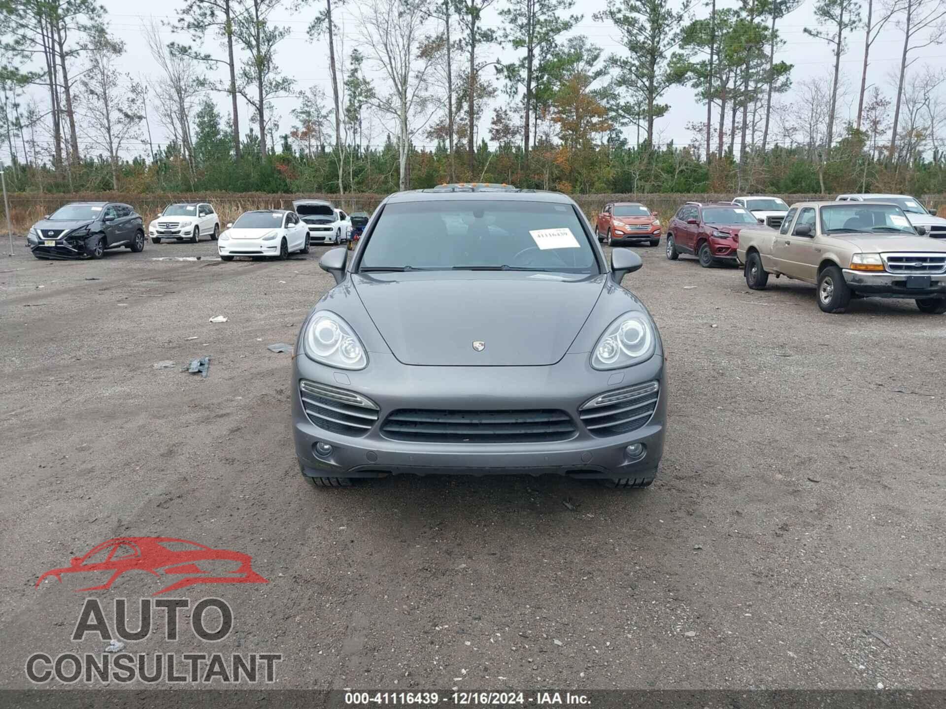 PORSCHE CAYENNE 2012 - WP1AA2A25CLA11980
