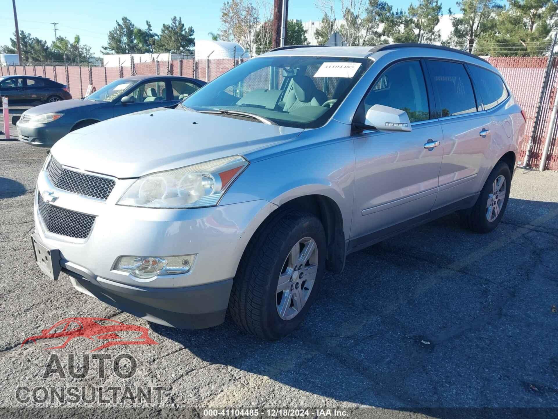CHEVROLET TRAVERSE 2012 - 1GNKRGEDXCJ354522