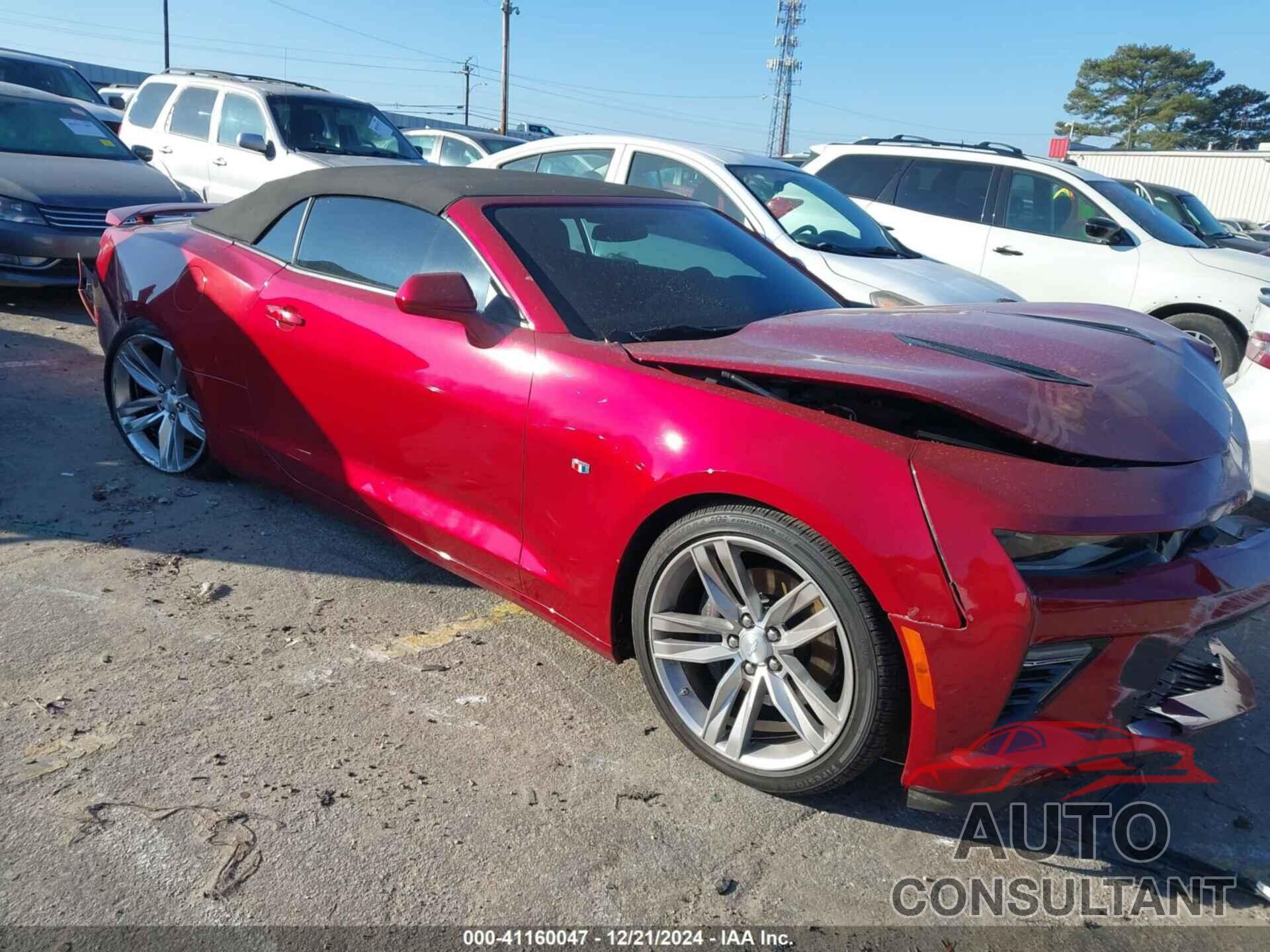 CHEVROLET CAMARO 2016 - 1G1FH3D7XG0174334