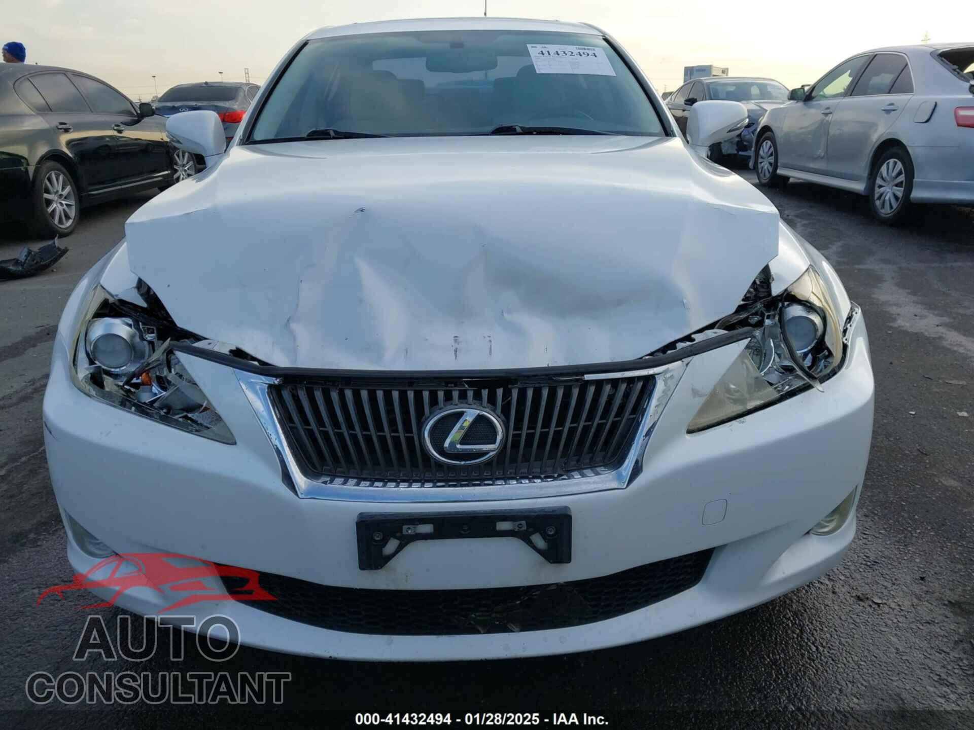 LEXUS IS 250 2009 - JTHBK262695088686