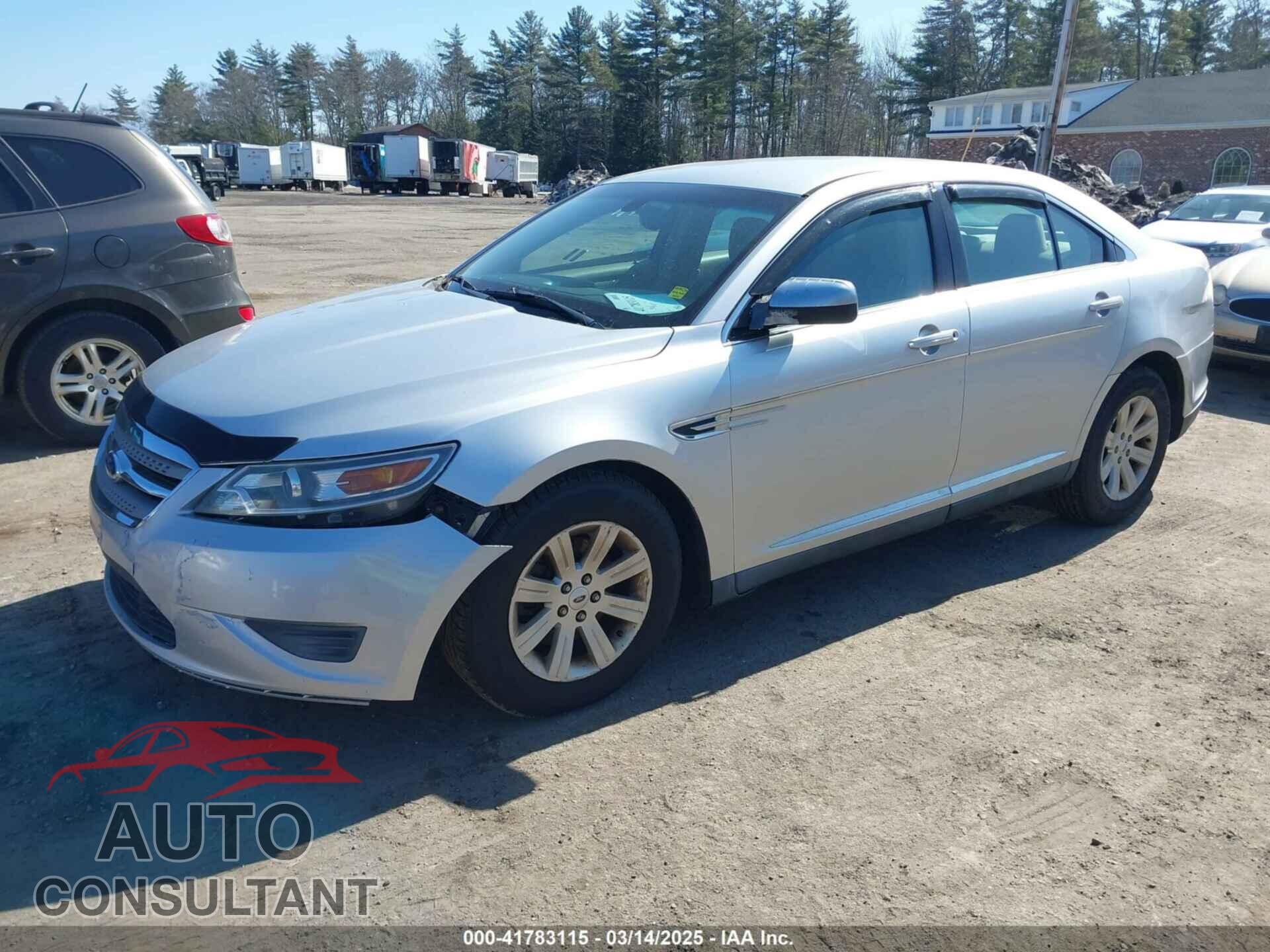 FORD TAURUS 2011 - 1FAHP2DW9BG150326