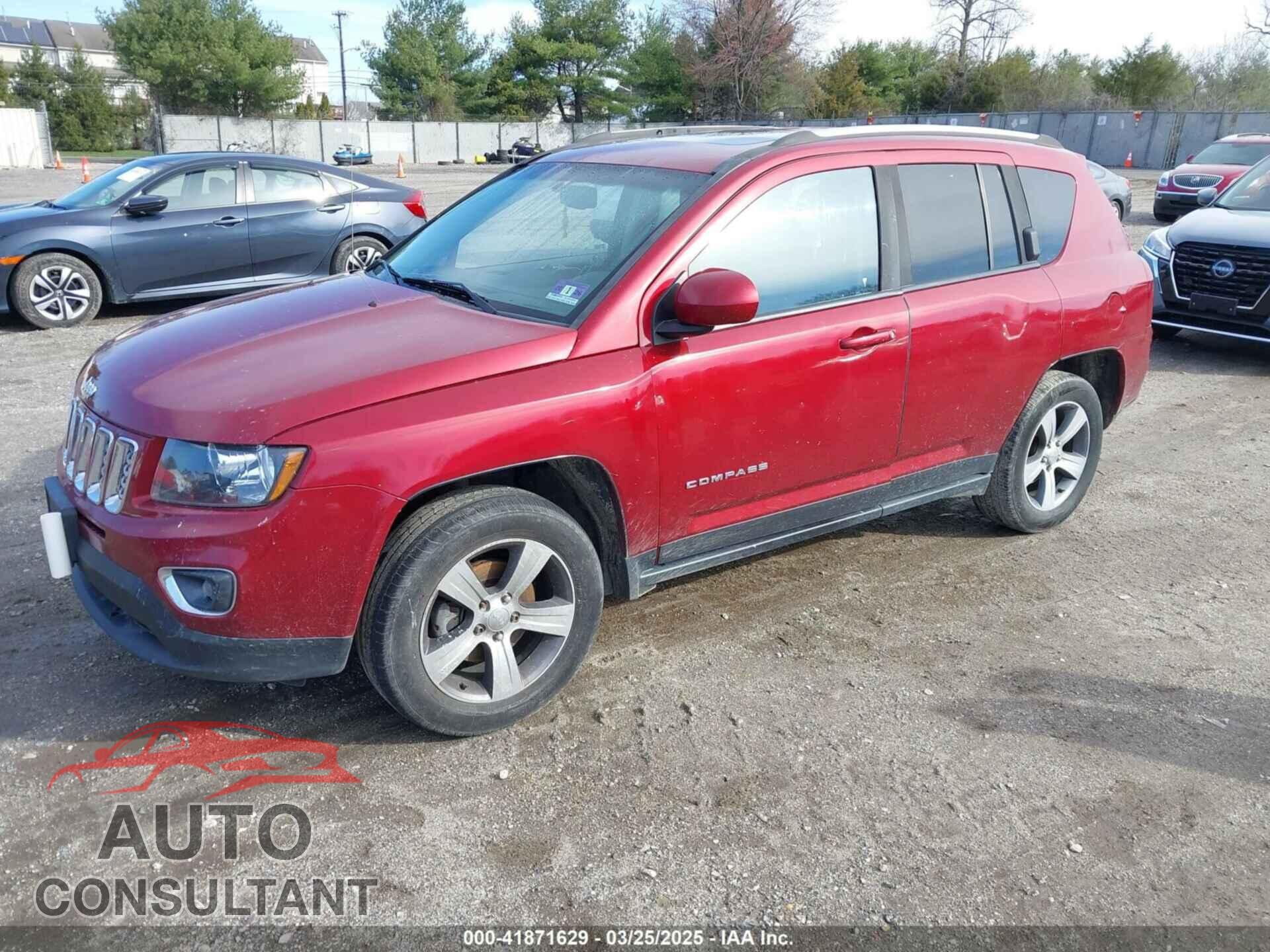 JEEP COMPASS 2017 - 1C4NJDEB7HD103277