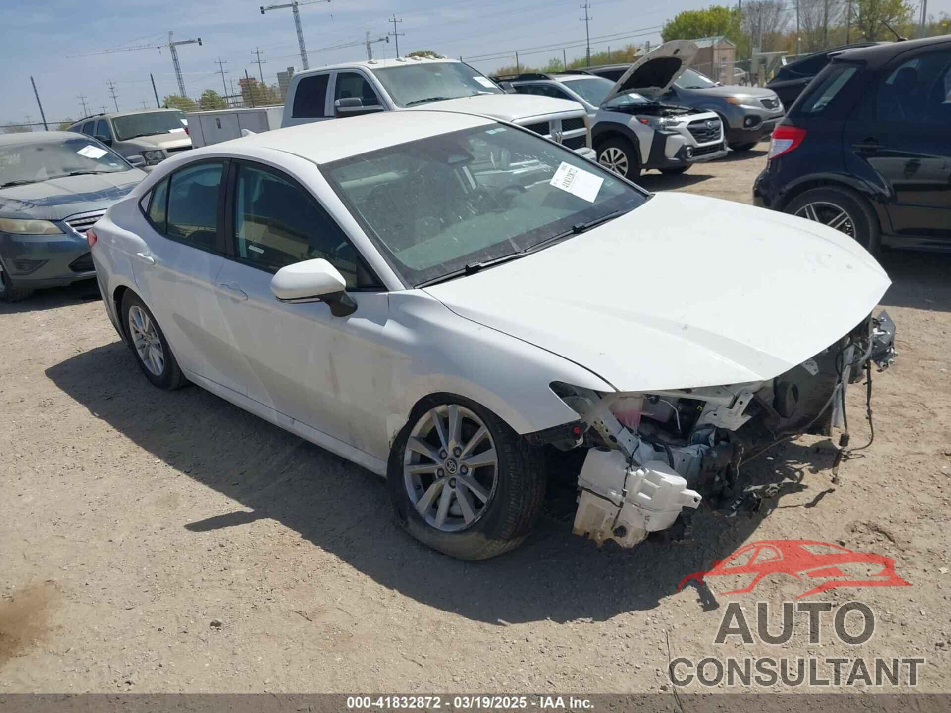TOYOTA CAMRY 2025 - 4T1DAACK5SU522812