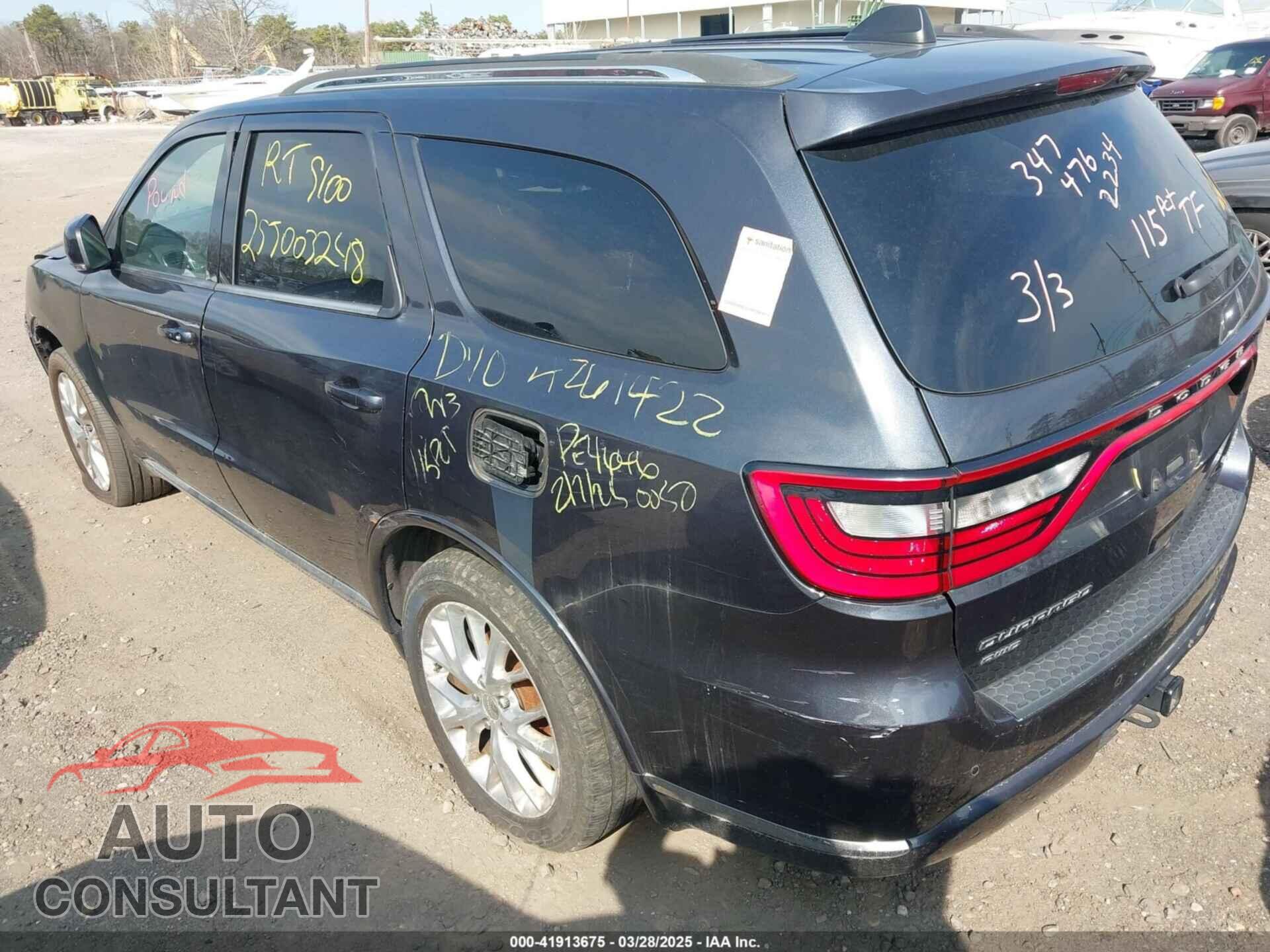 DODGE DURANGO 2016 - 1C4RDJDG5GC352427