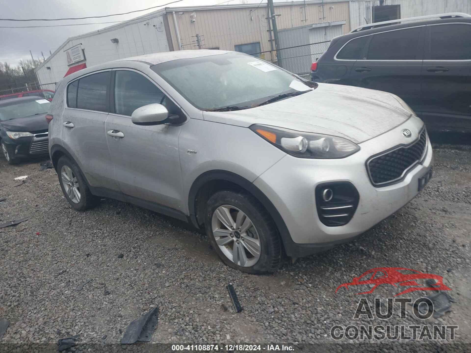 KIA SPORTAGE 2017 - KNDPMCAC2H7275773