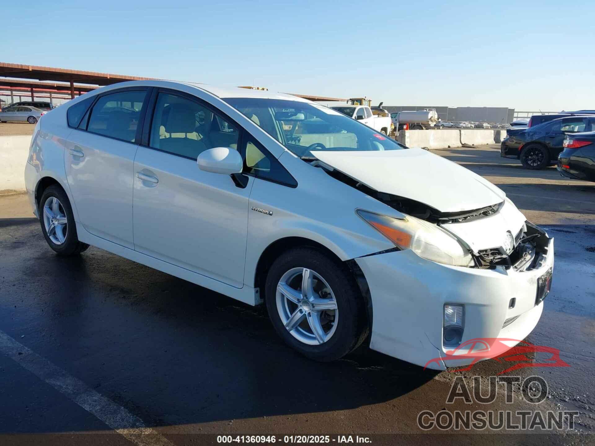 TOYOTA PRIUS 2010 - JTDKN3DU1A1232904