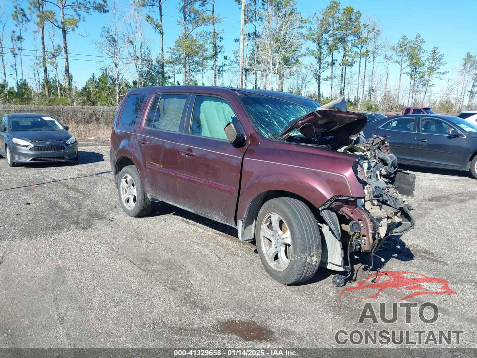 HONDA PILOT 2013 - 5FNYF3H52DB026514