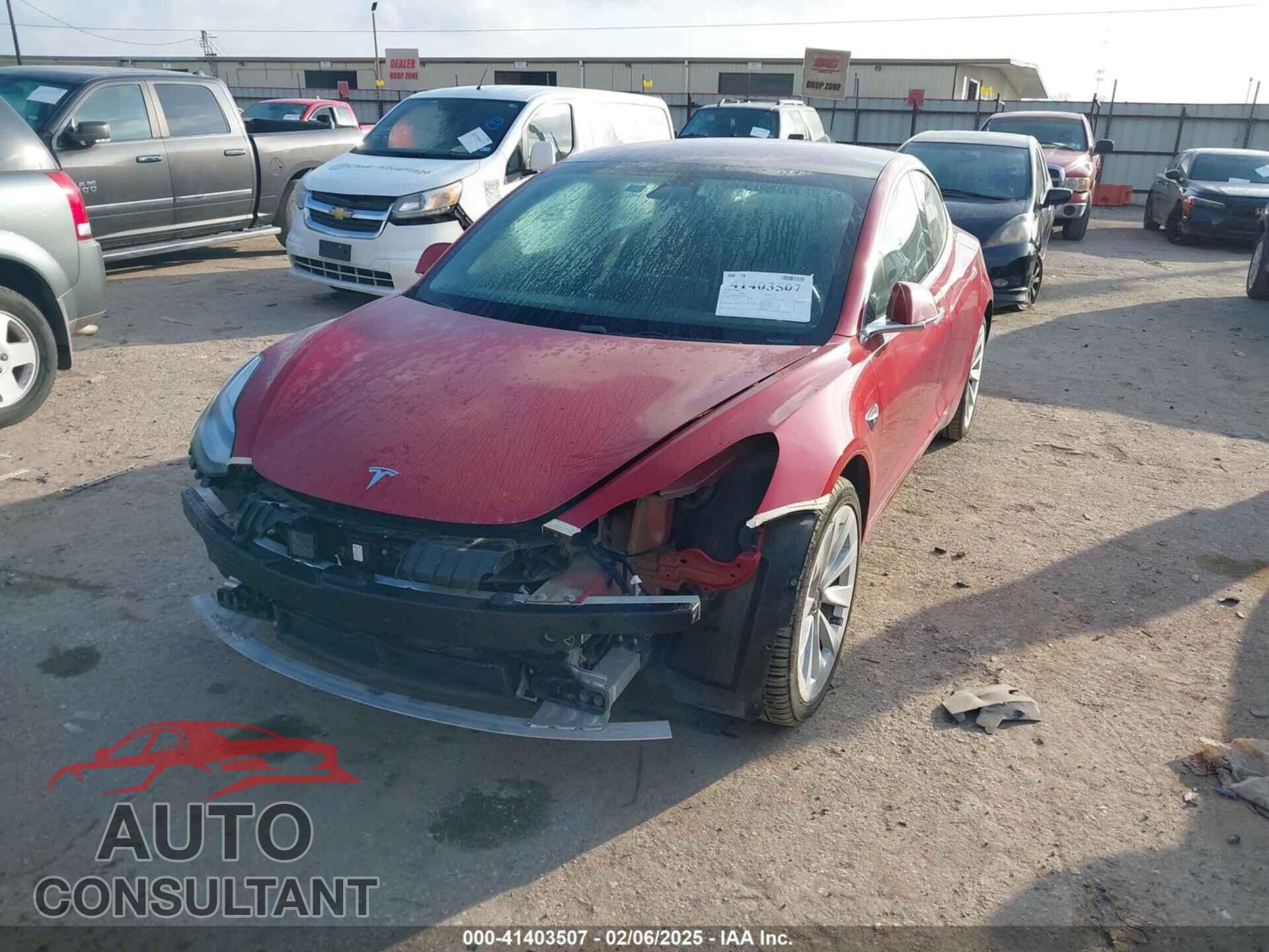 TESLA MODEL 3 2018 - 5YJ3E1EA8JF047298