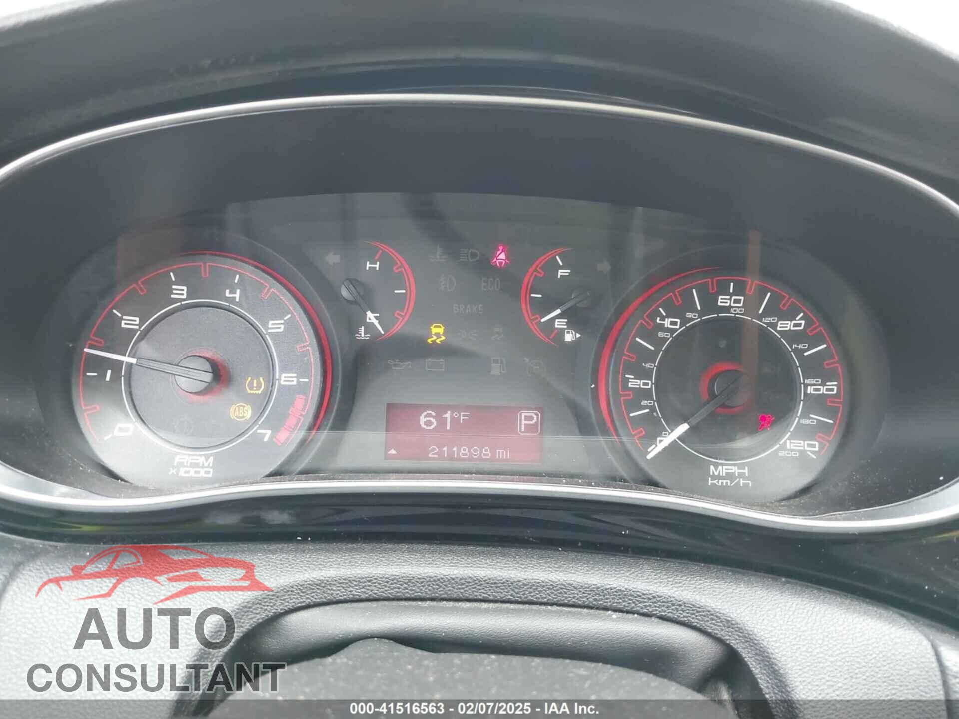 DODGE DART 2013 - 1C3CDFBA7DD295269