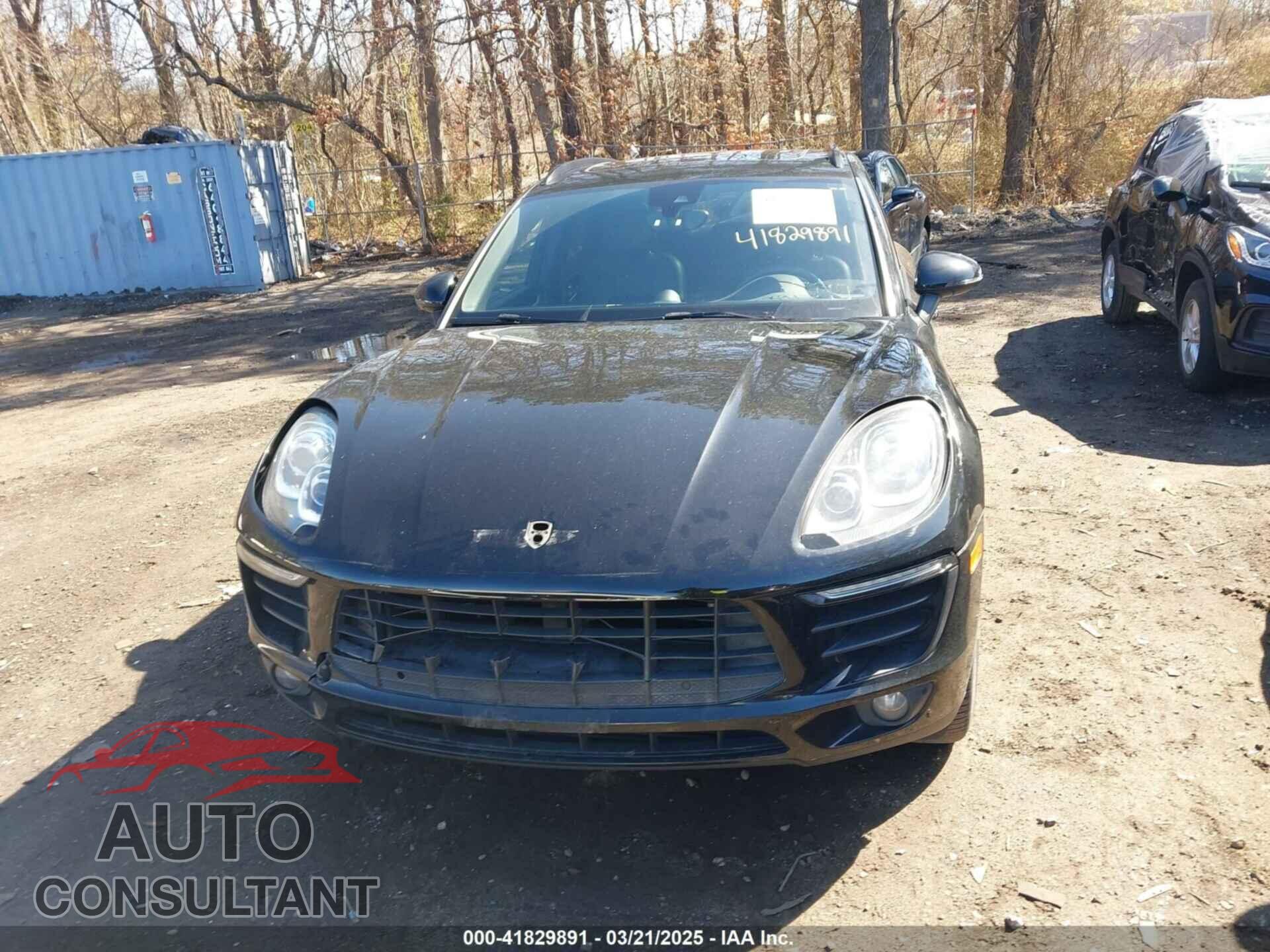 PORSCHE MACAN 2017 - WP1AA2A50HLB00017
