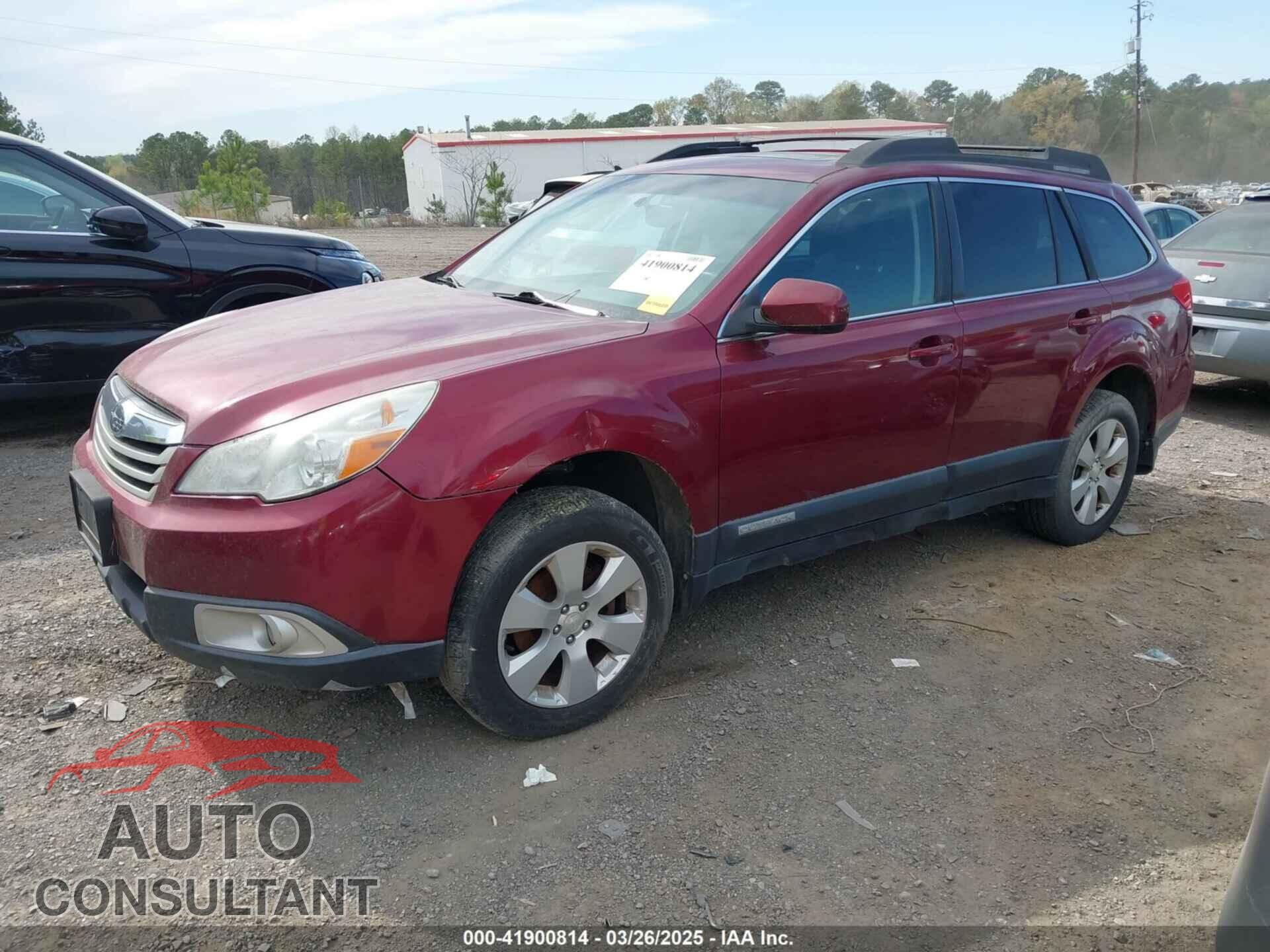 SUBARU OUTBACK 2012 - 4S4BRBGC0C3229450