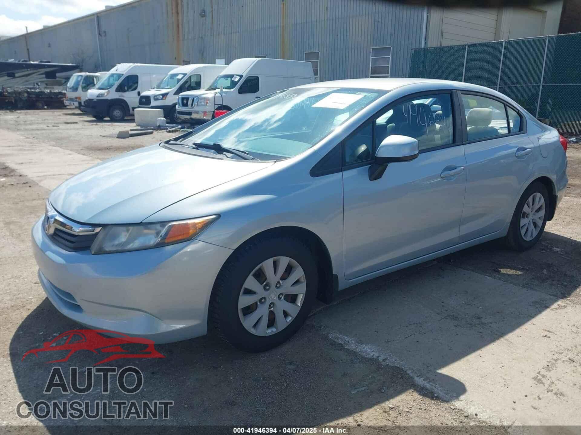 HONDA CIVIC 2012 - 19XFB2F57CE048111