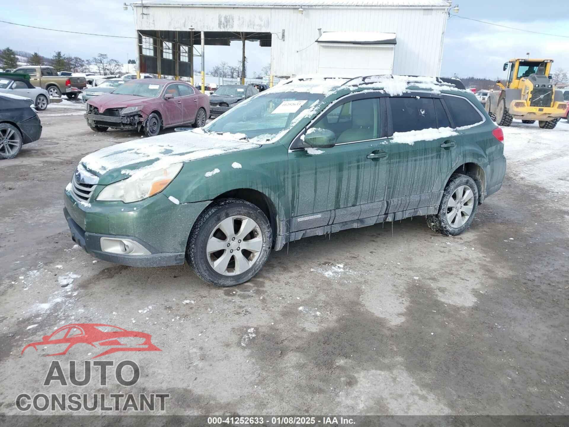 SUBARU OUTBACK 2011 - 4S4BRBCC0B3342173