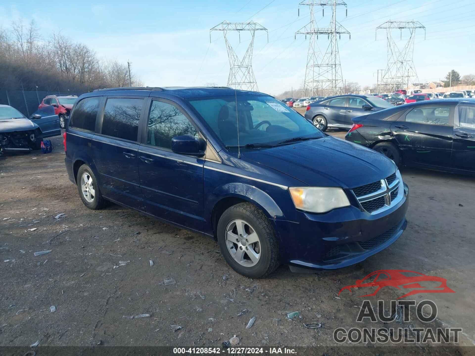 DODGE GRAND CARAVAN 2012 - 2C4RDGCG8CR304829
