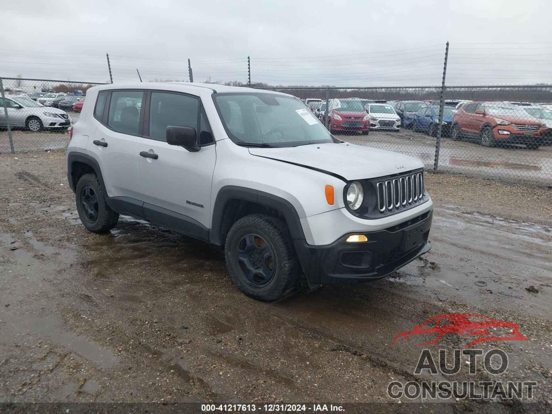 JEEP RENEGADE 2015 - ZACCJBAH8FPB97643