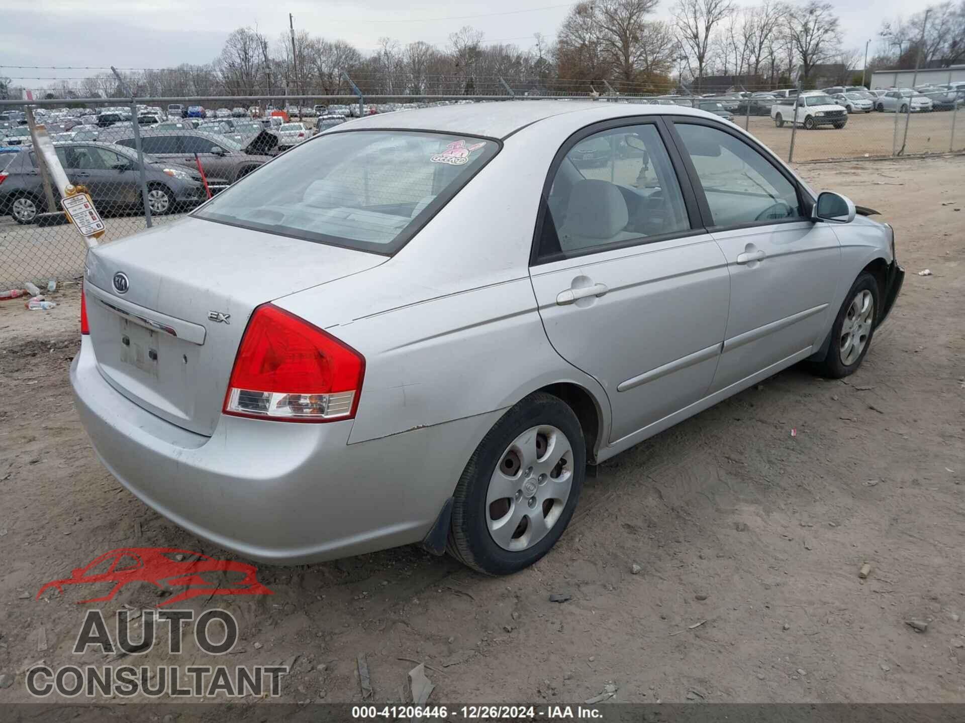KIA SPECTRA 2009 - KNAFE221095616632