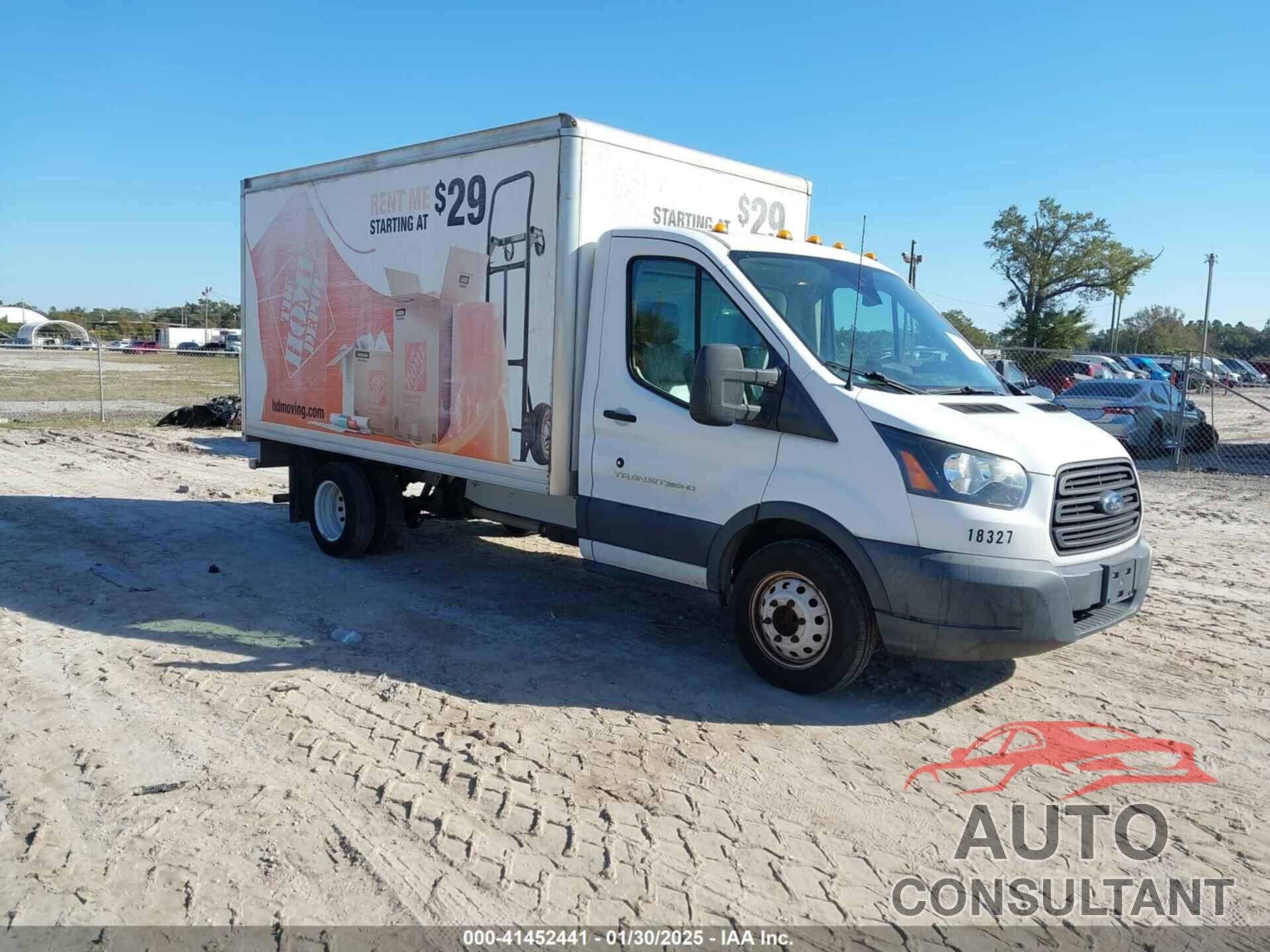 FORD TRANSIT-350 CAB 2018 - 1FDBF8ZM7JKA71144