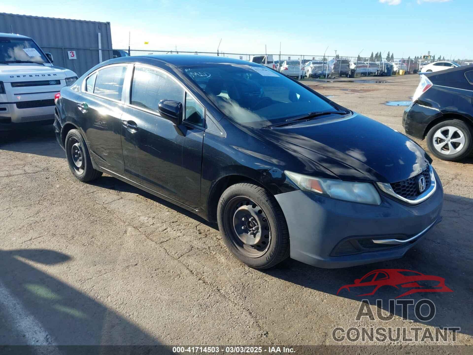 HONDA CIVIC 2014 - 19XFB2F51EE275670