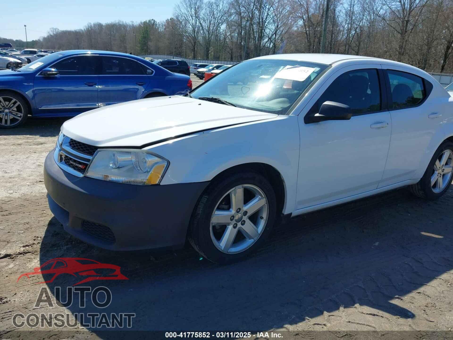 DODGE AVENGER 2013 - 1C3CDZAB3DN636639