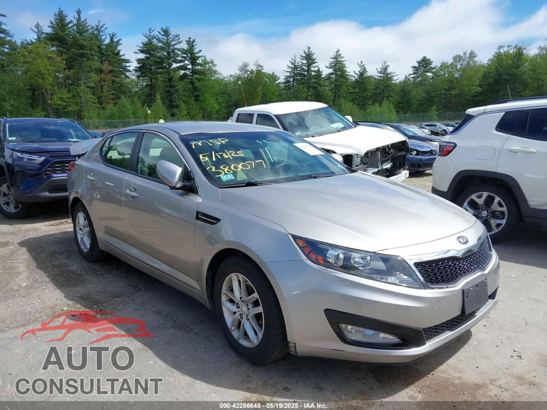 KIA OPTIMA 2013 - KNAGM4A79D5380077