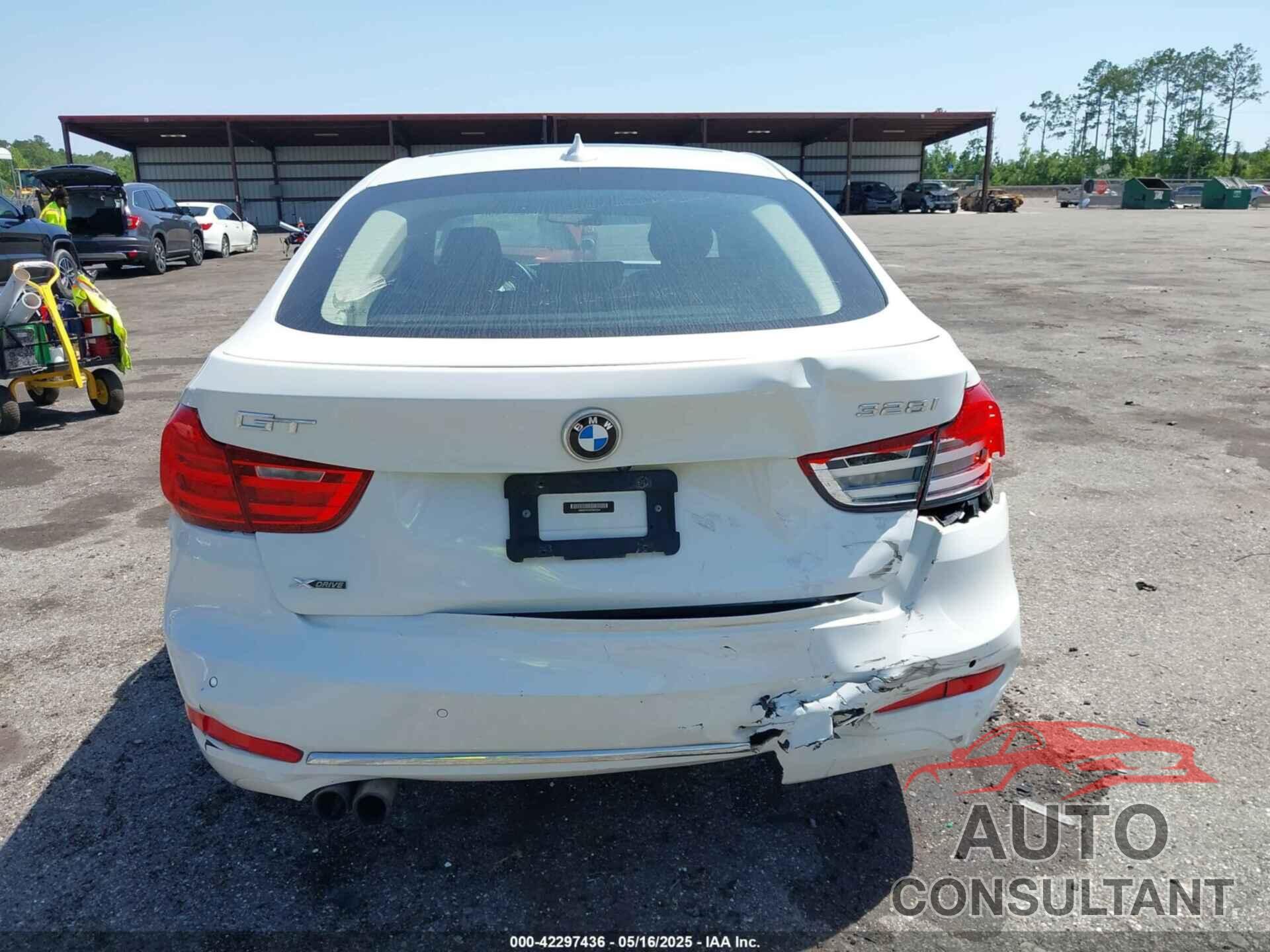 BMW 328I GRAN TURISMO 2015 - WBA8Z5C55FD672244