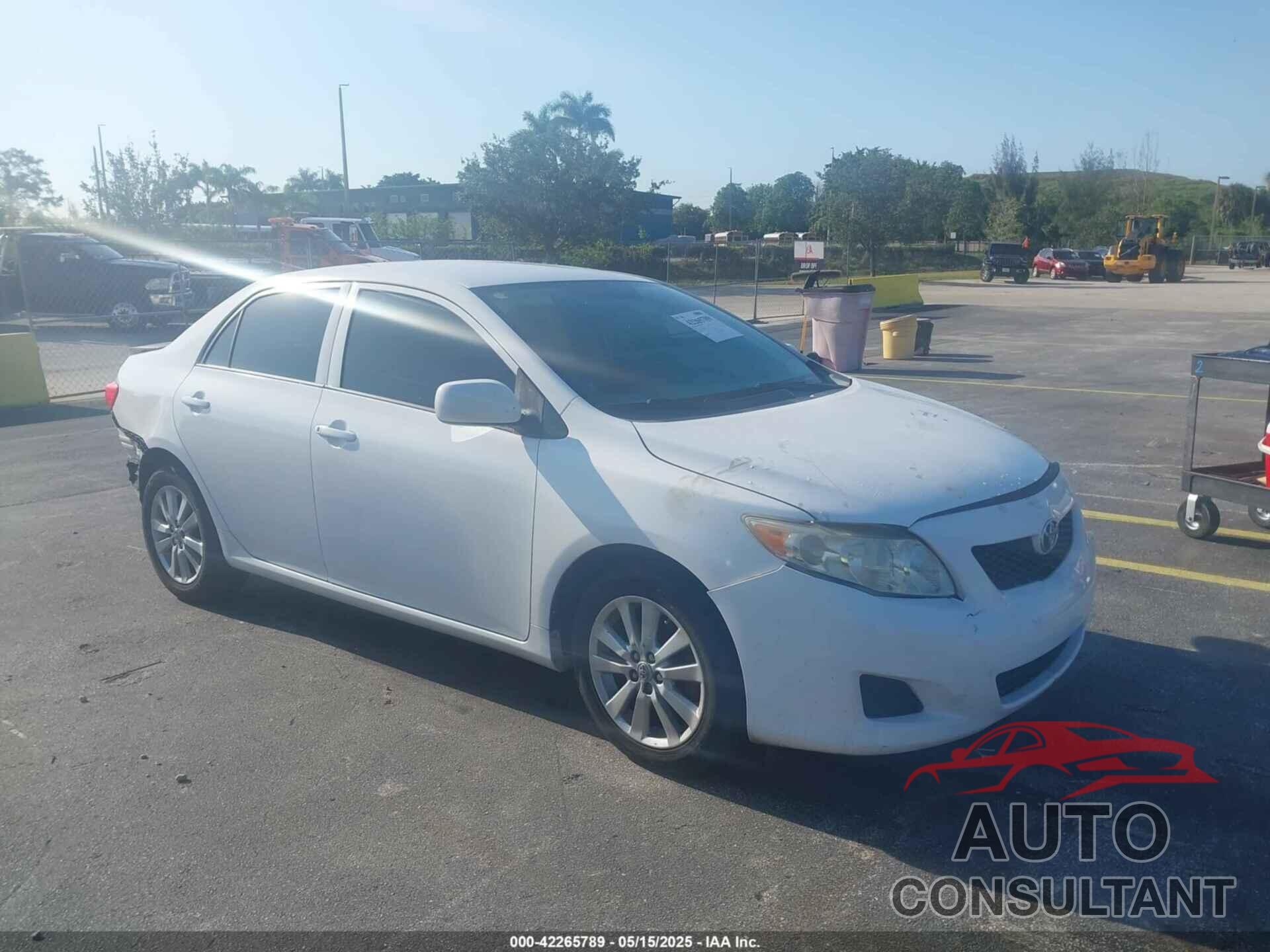 TOYOTA COROLLA 2009 - JTDBL40E49J008239